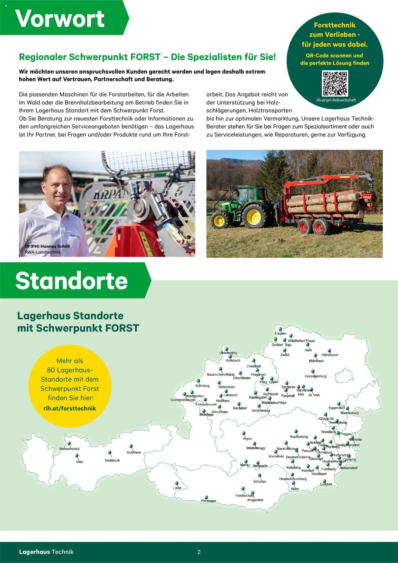 Lagerhaus Forstkatalog