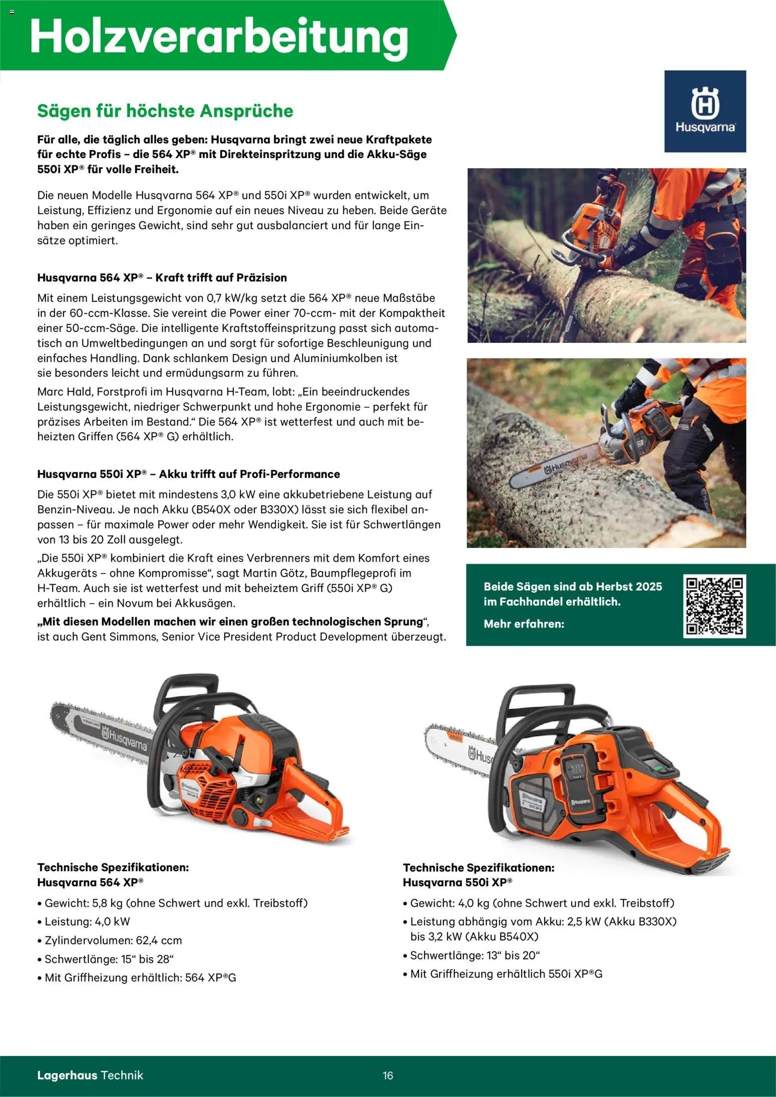 Lagerhaus Forstkatalog