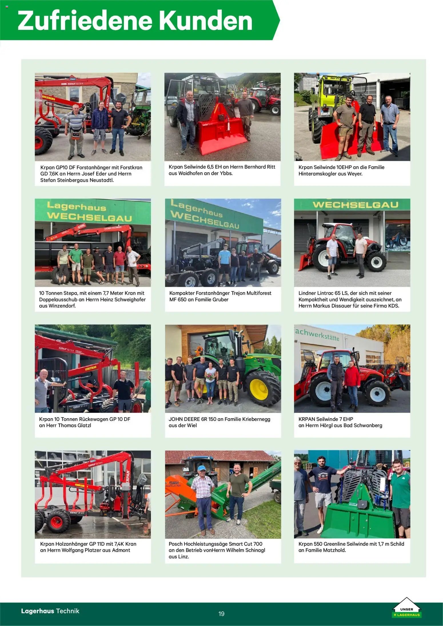 Lagerhaus Forstkatalog