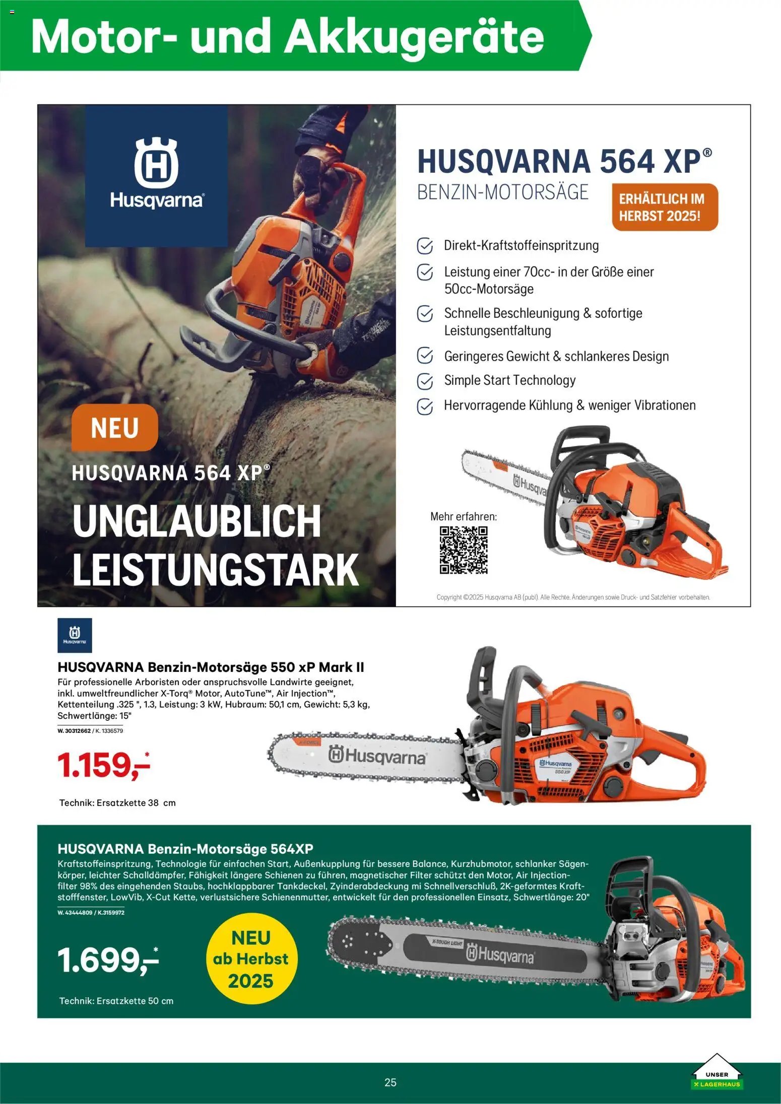 Lagerhaus Forstkatalog
