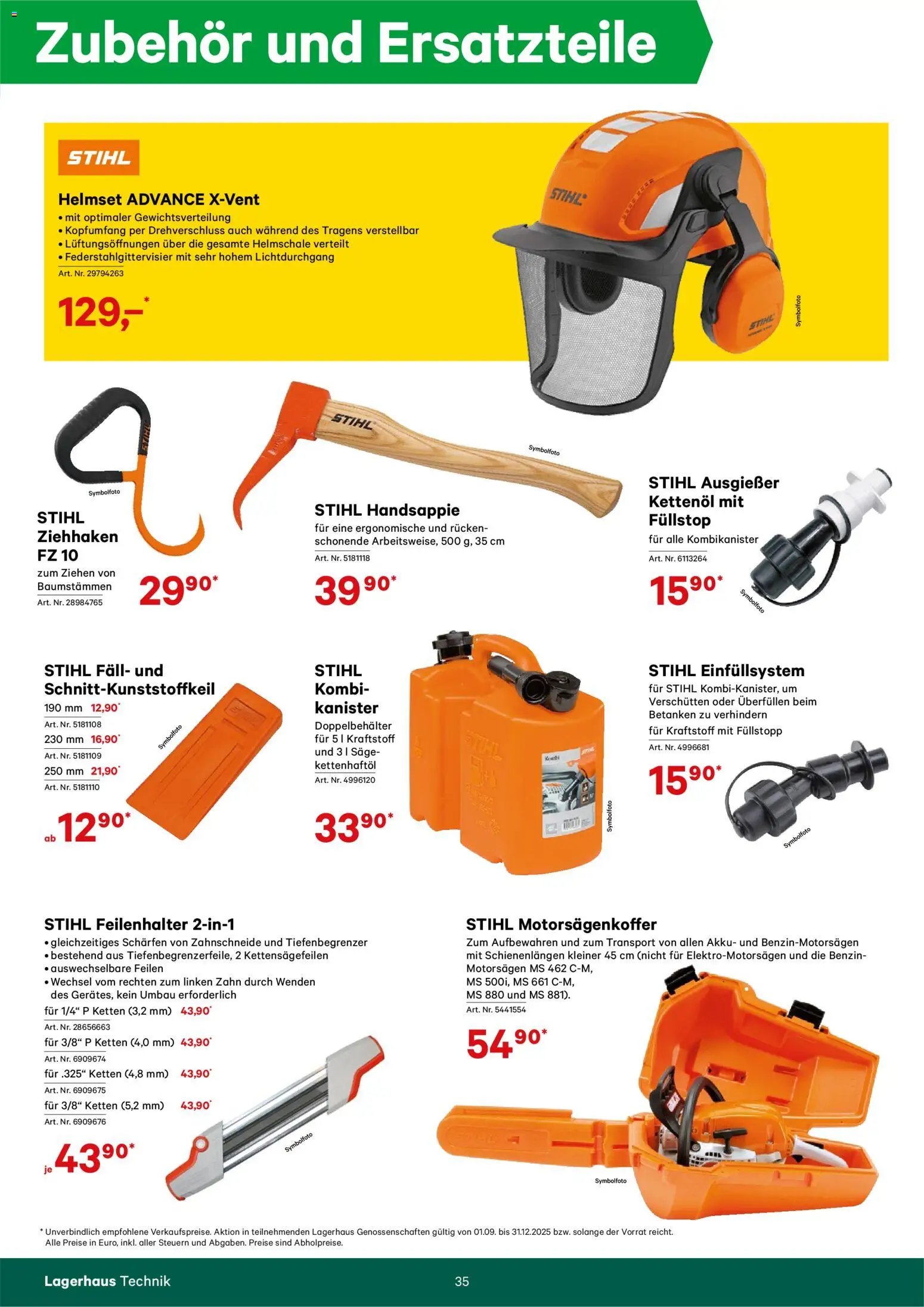 Lagerhaus Forstkatalog