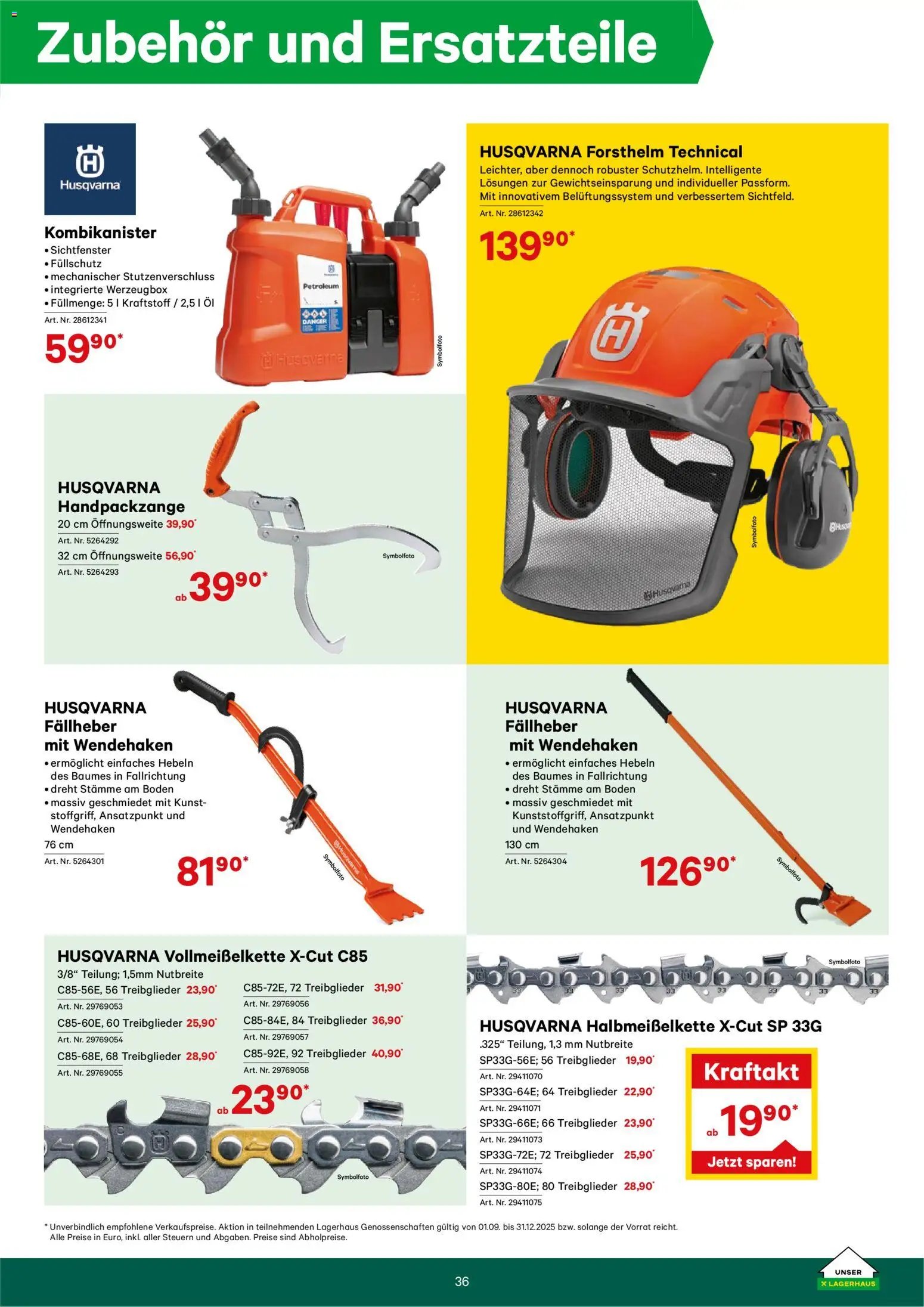 Lagerhaus Forstkatalog