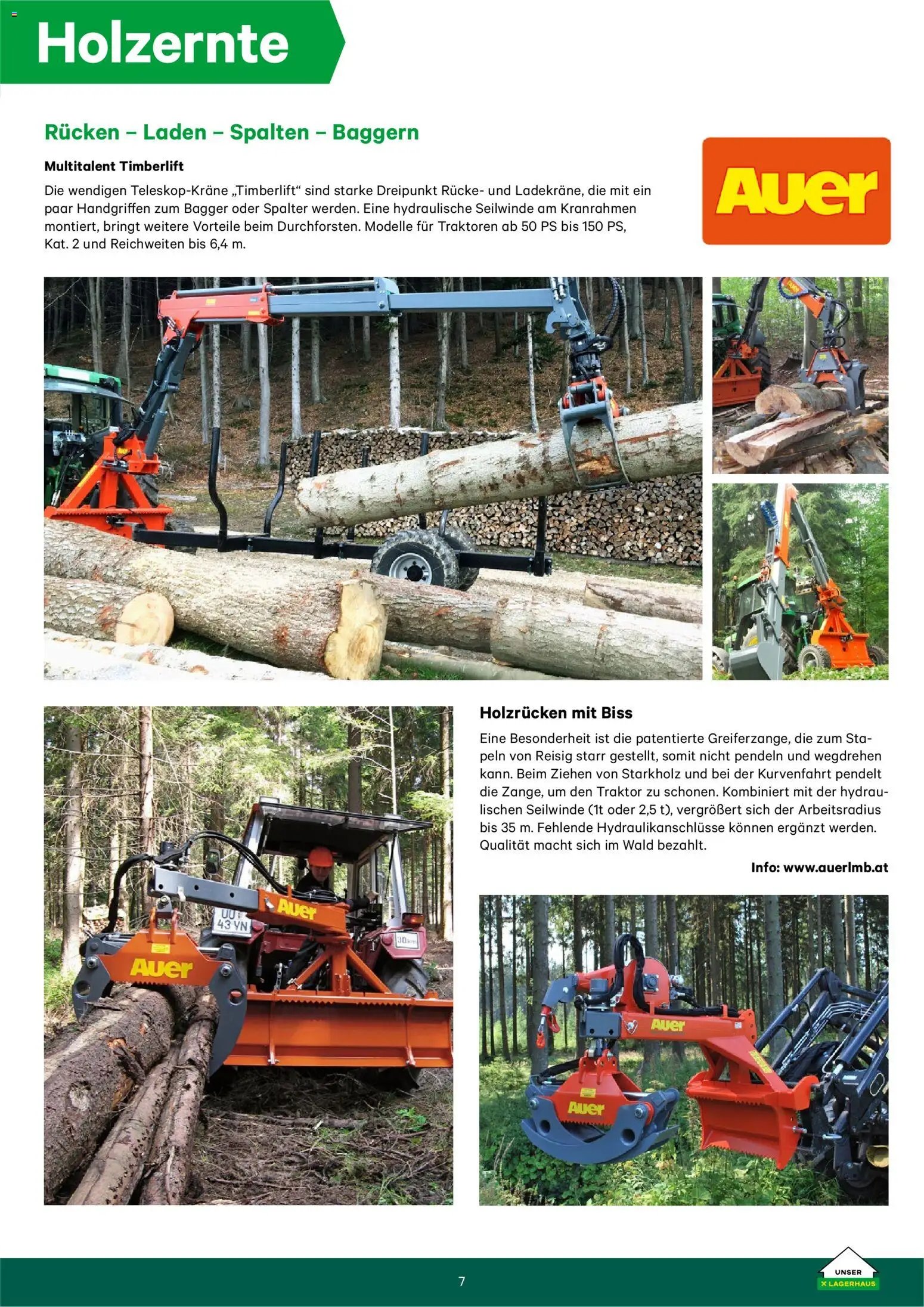 Lagerhaus Forstkatalog