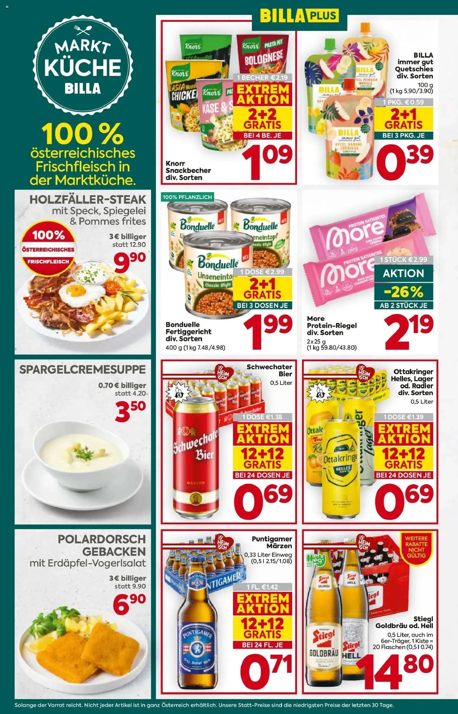 Billa Plus Flugblatt - Steiermark