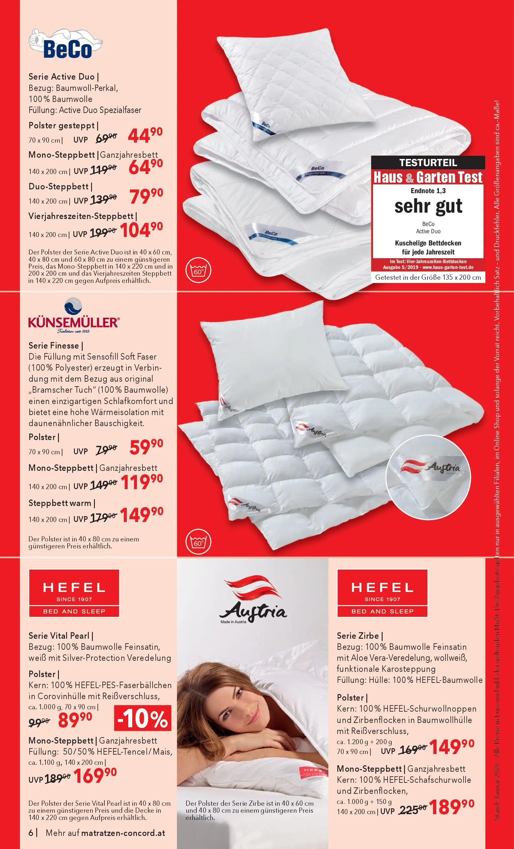 Matratzen Concord Fohnsdorf