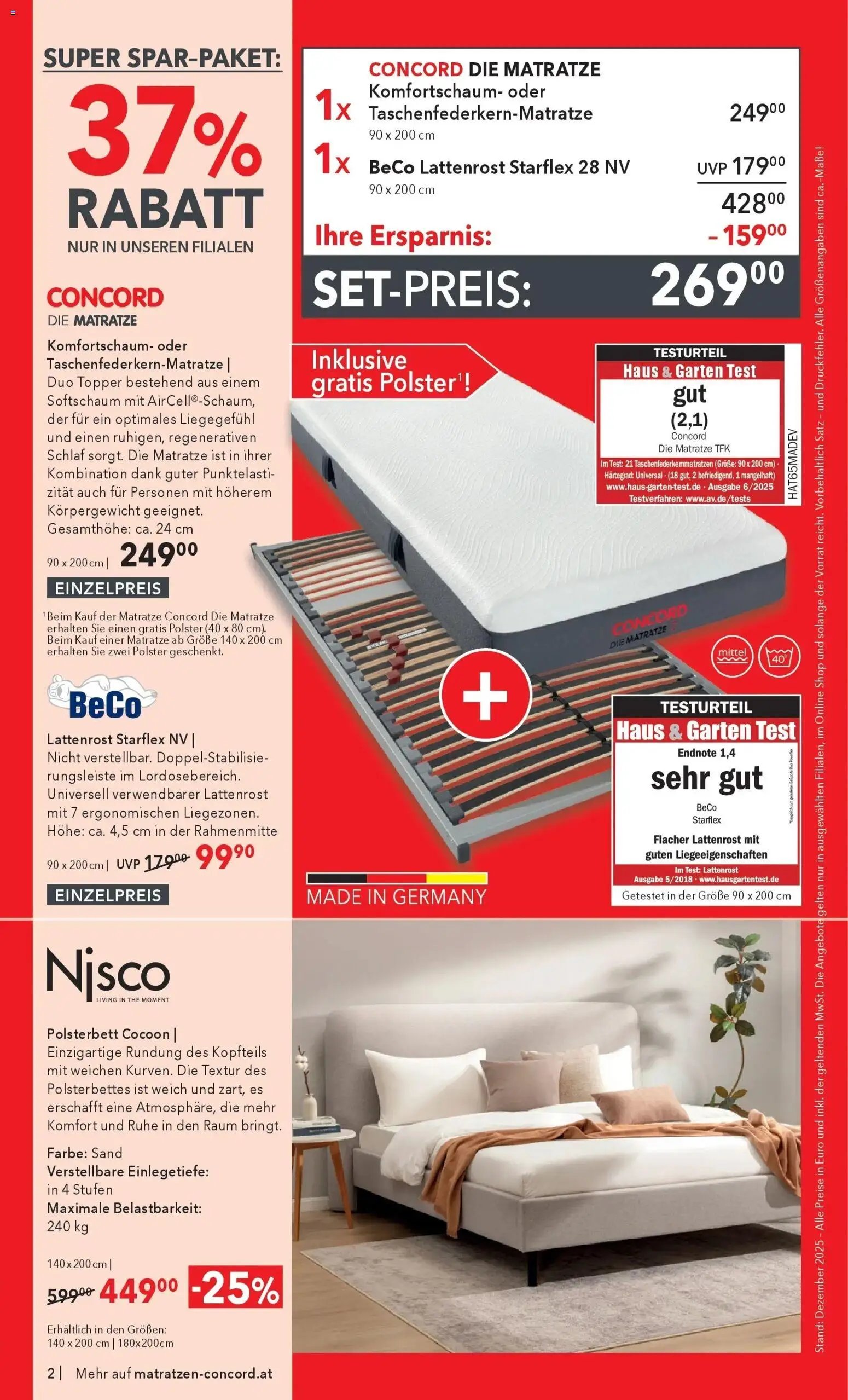 Matratzen Concord Freistadt