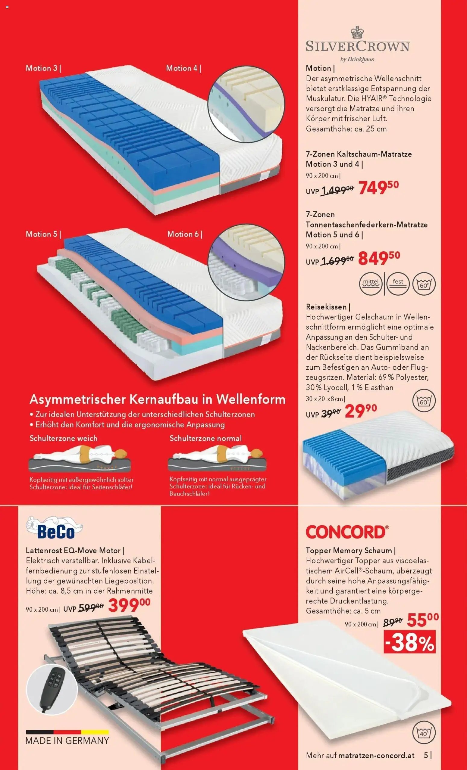 Matratzen Concord Freistadt