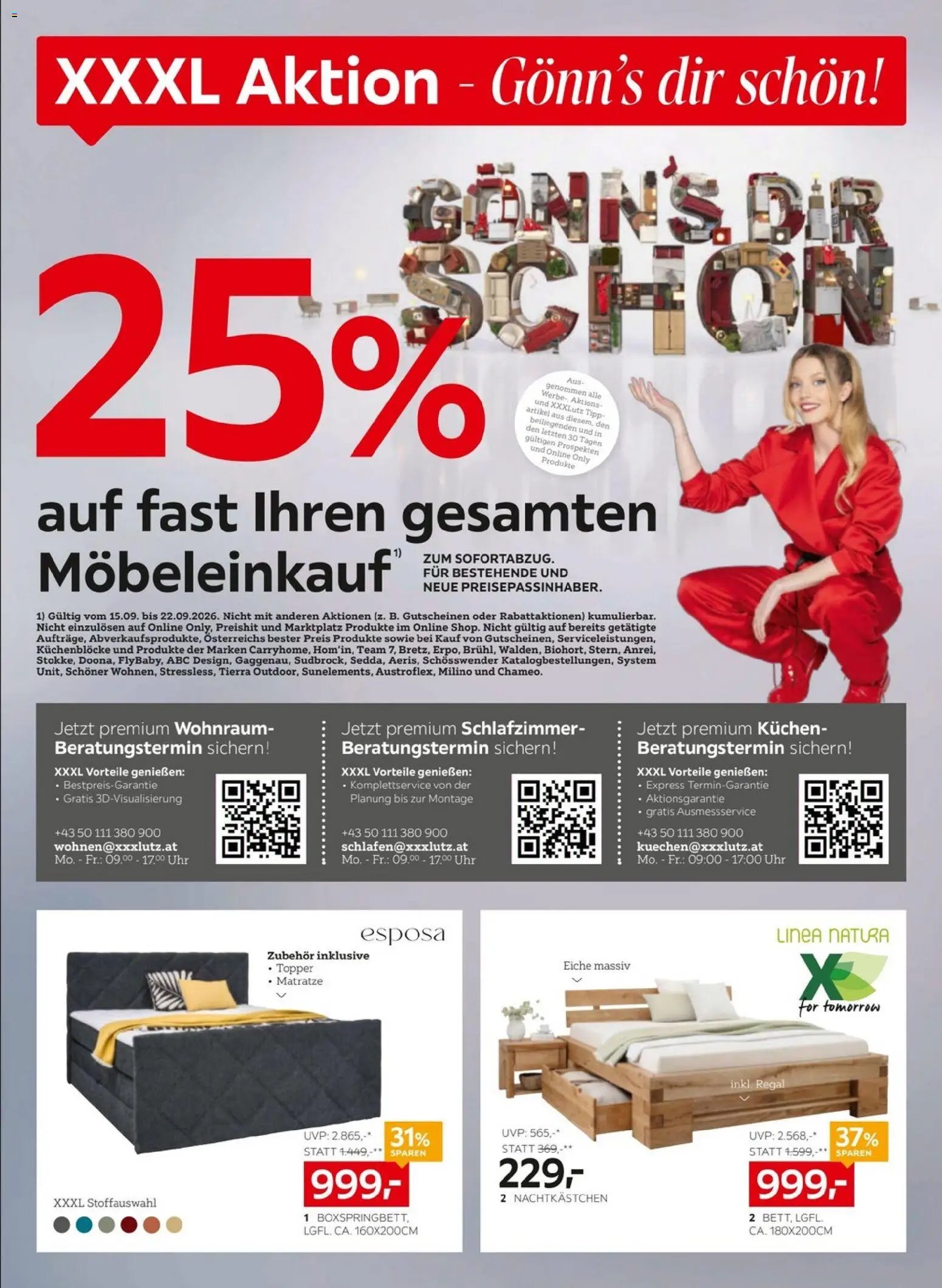 XXXLutz Möbeleinkauf