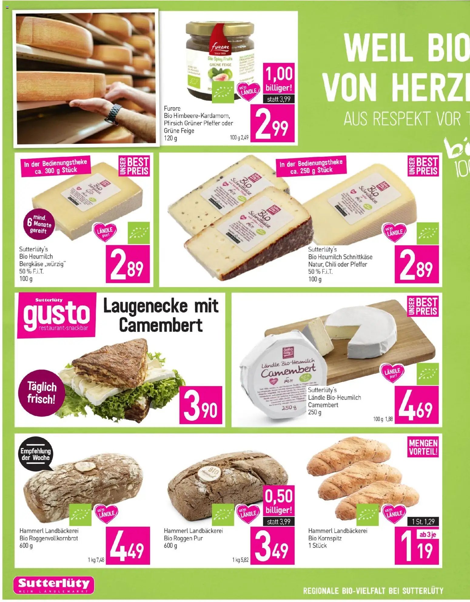 Sutterlüty Flugblatt