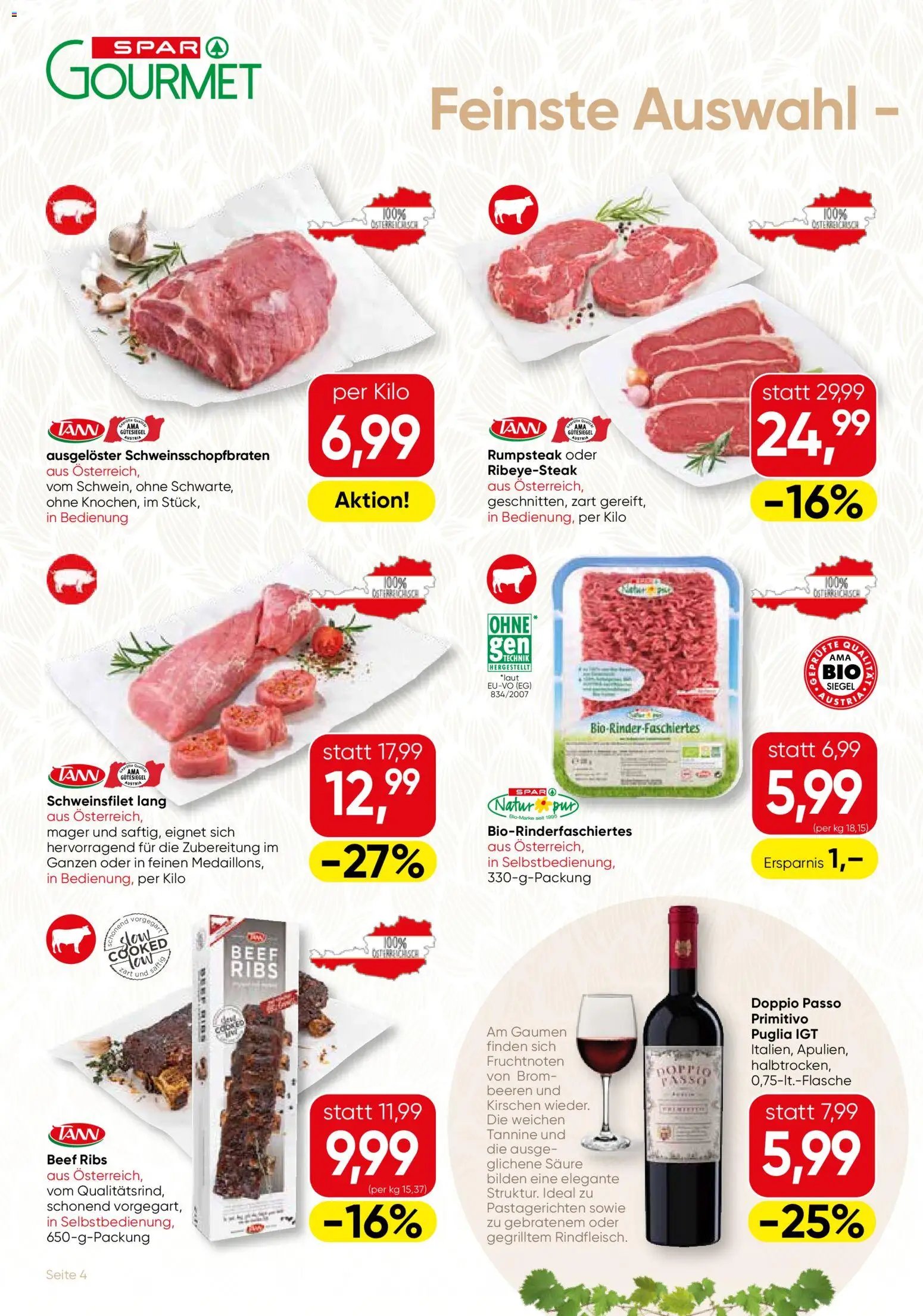 SPAR Gourmet Flugblatt