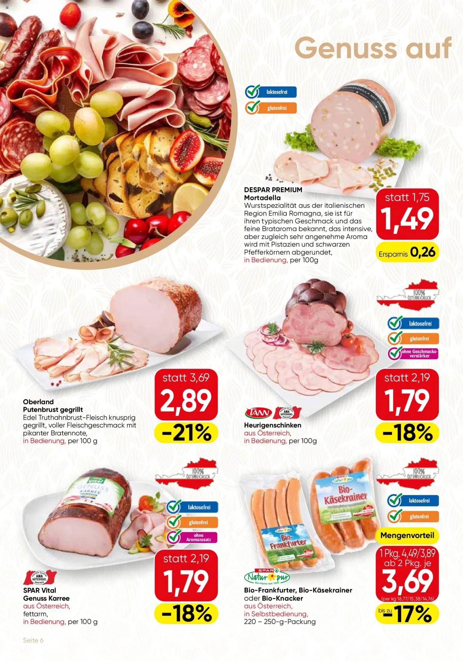SPAR Gourmet Flugblatt
