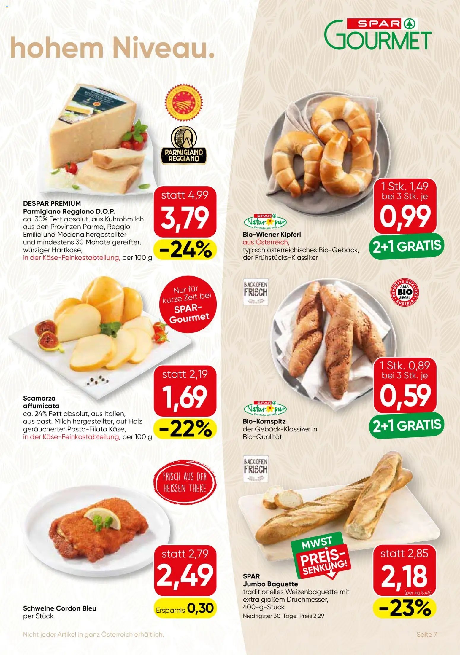 SPAR Gourmet Flugblatt