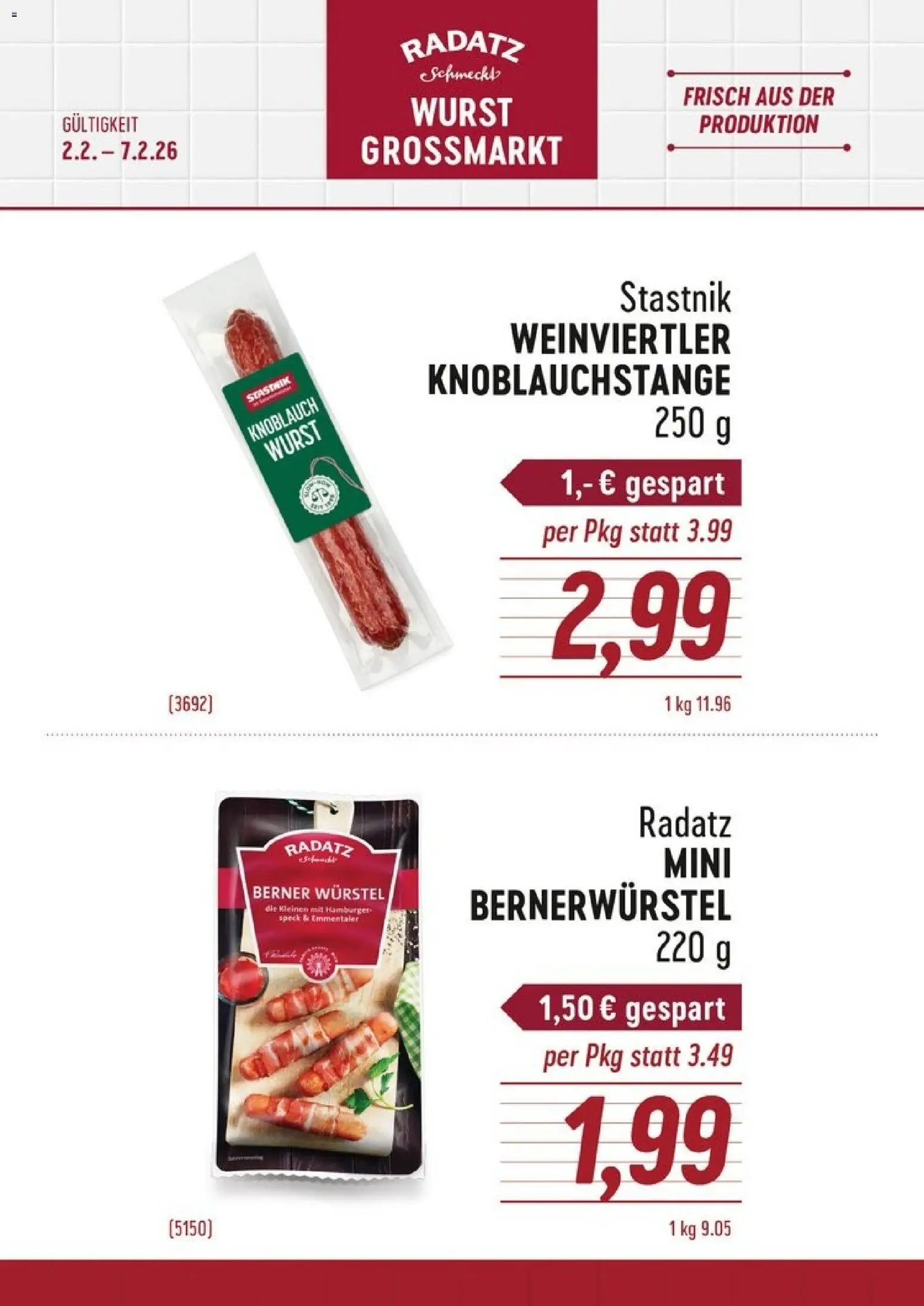 Radatz Wurst