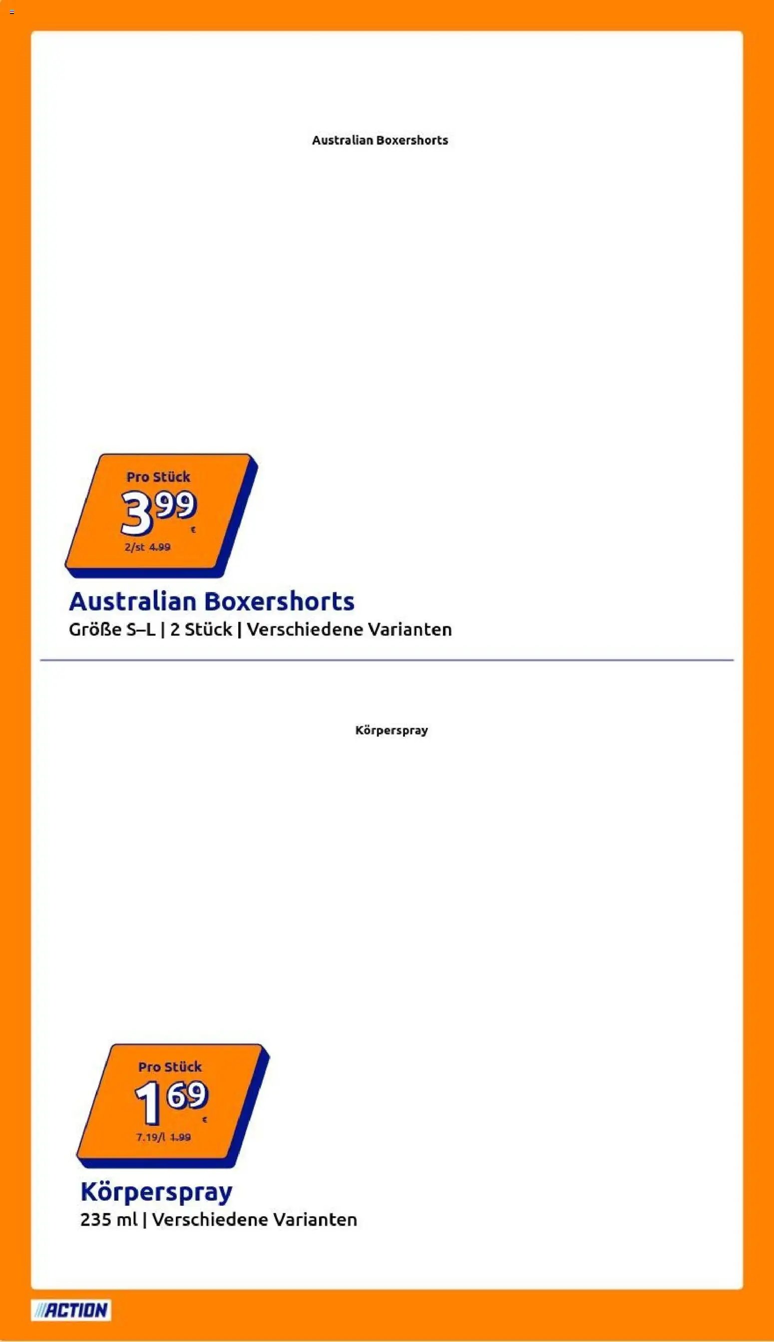 Action Flugblatt