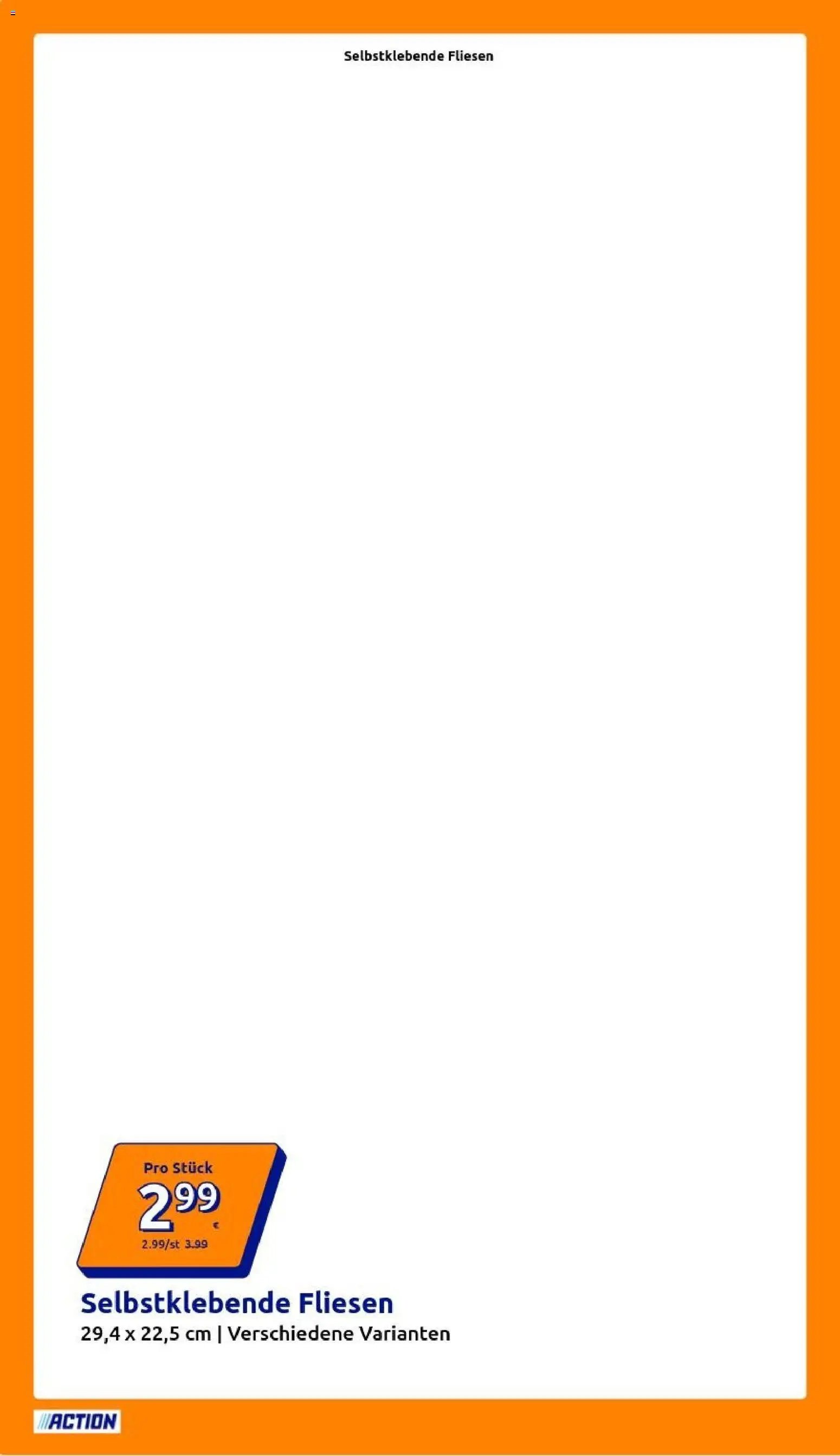 Action Flugblatt