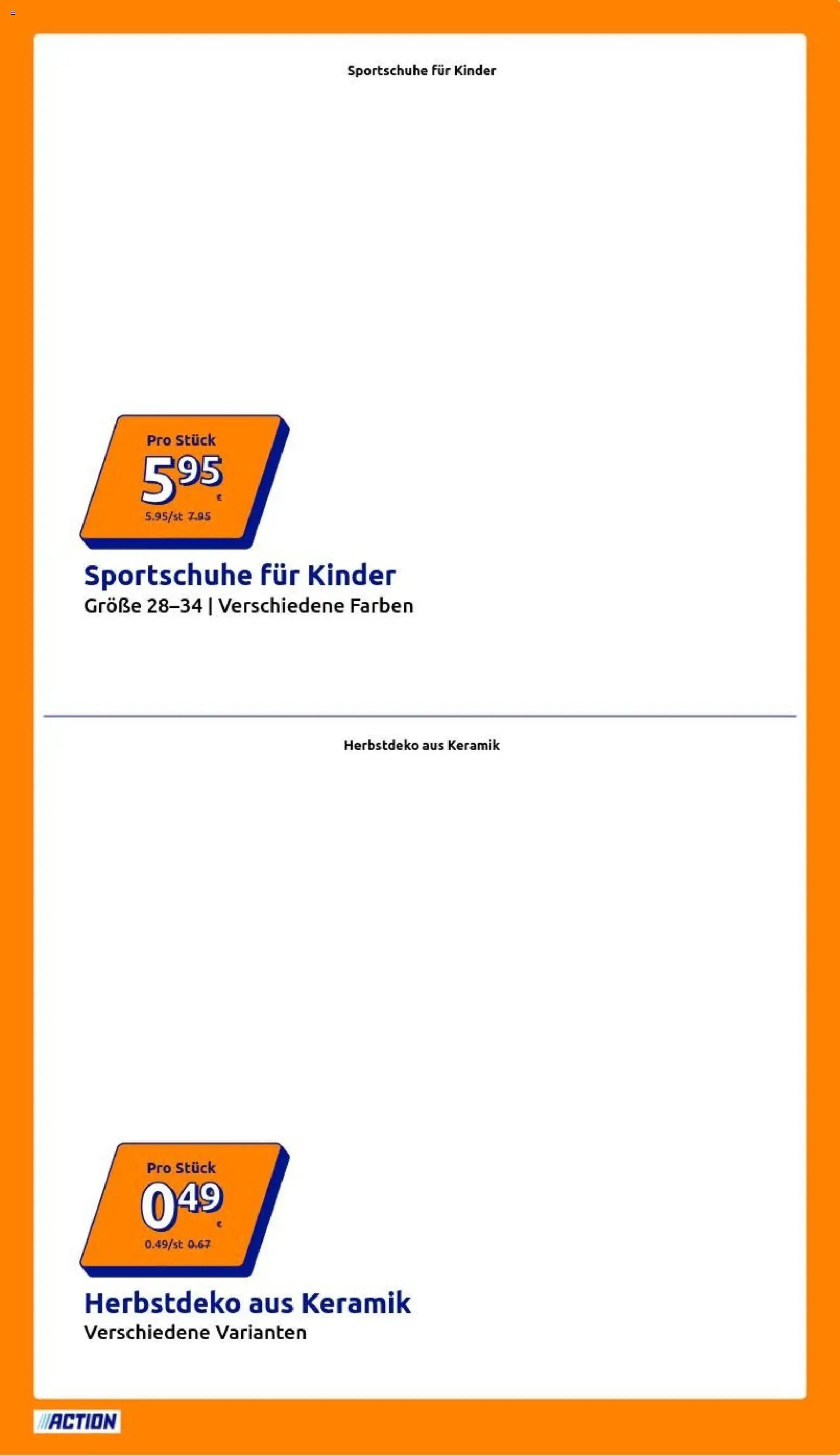 Action Flugblatt