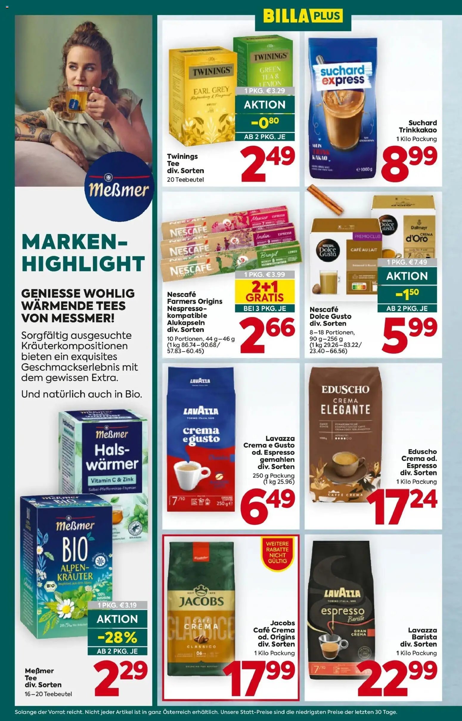 Billa Plus Flugblatt - Oberösterreich