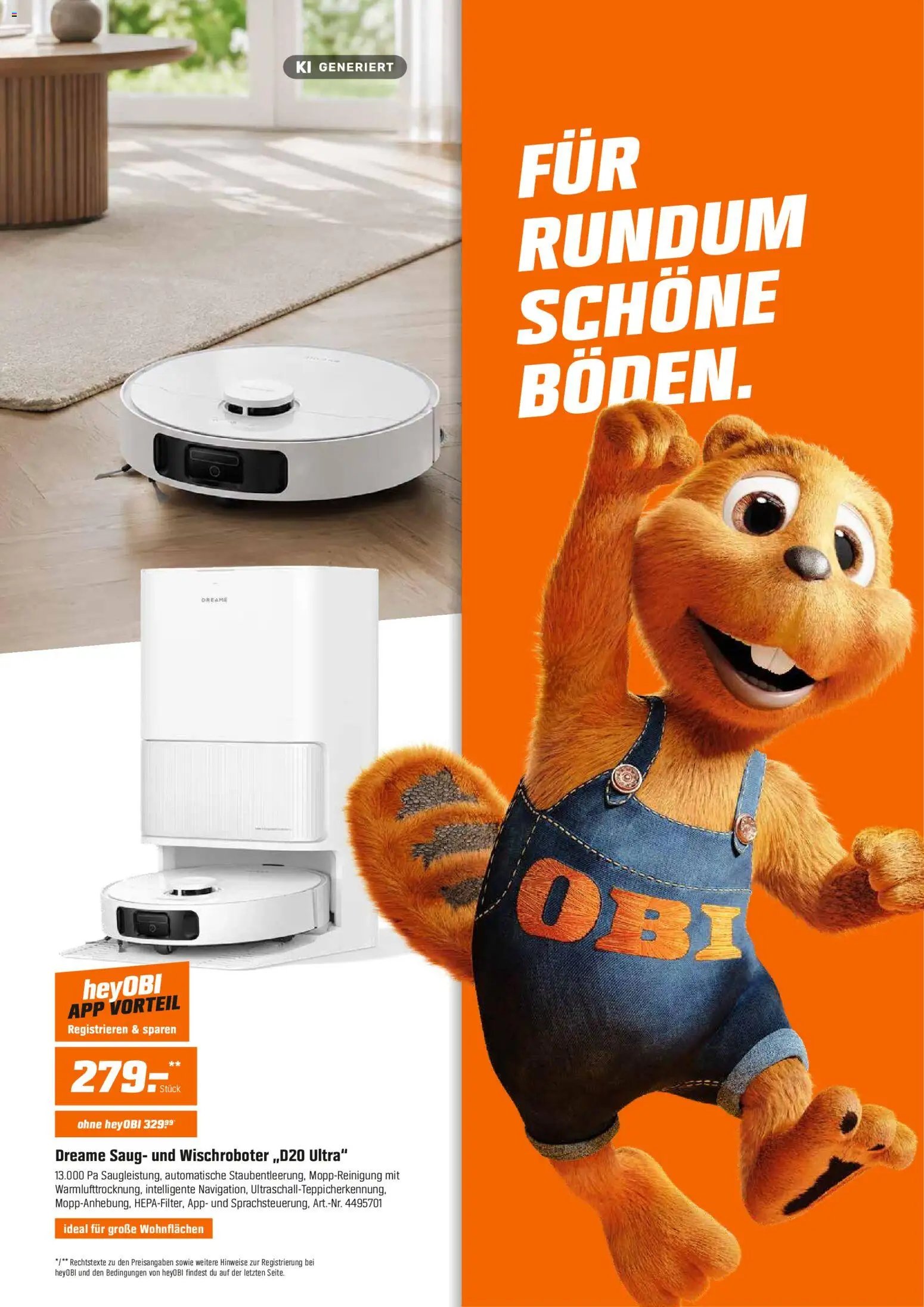 OBI Flugblatt