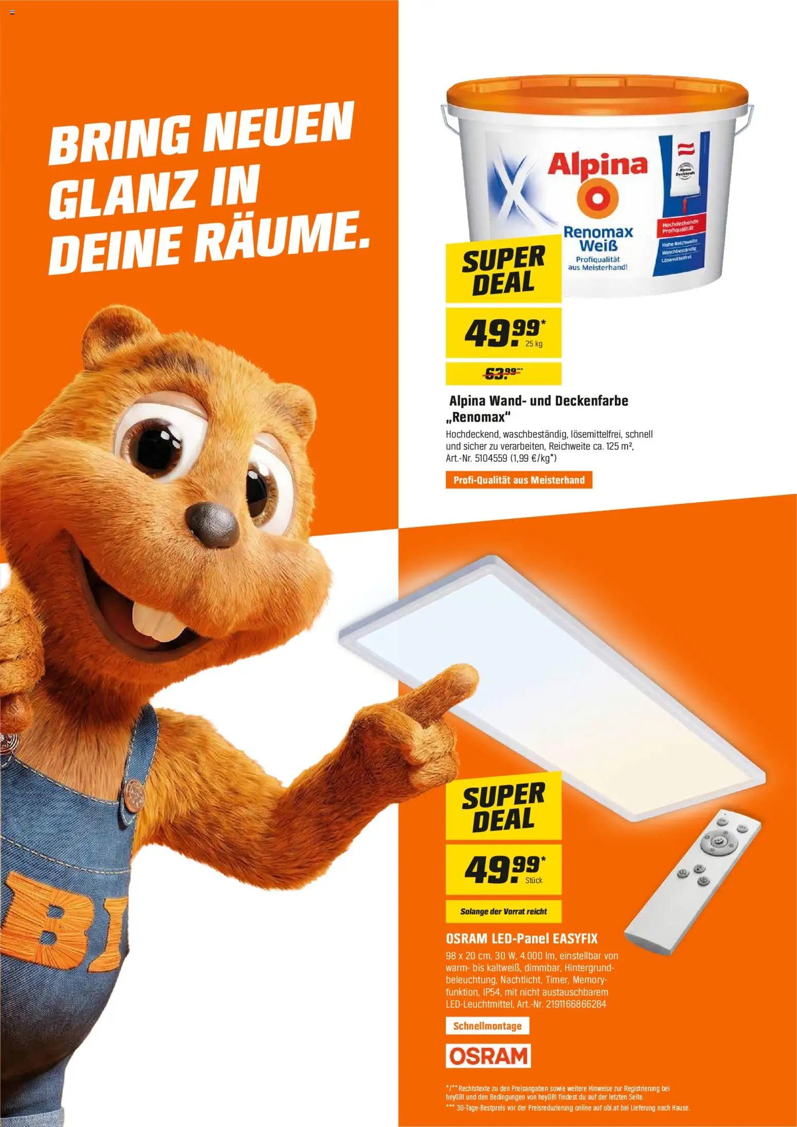 OBI Flugblatt