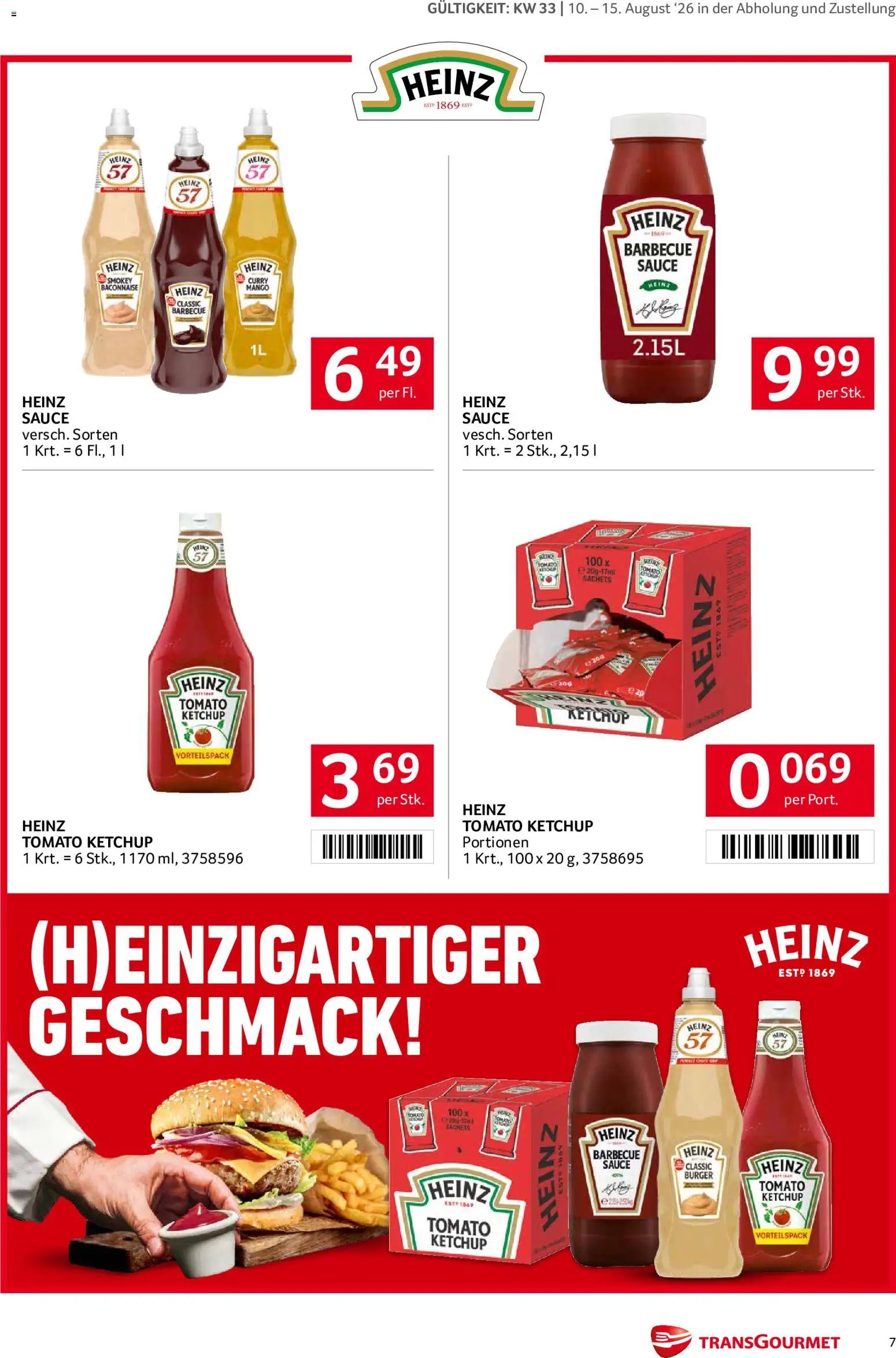 Transgourmet Markenfest Woche