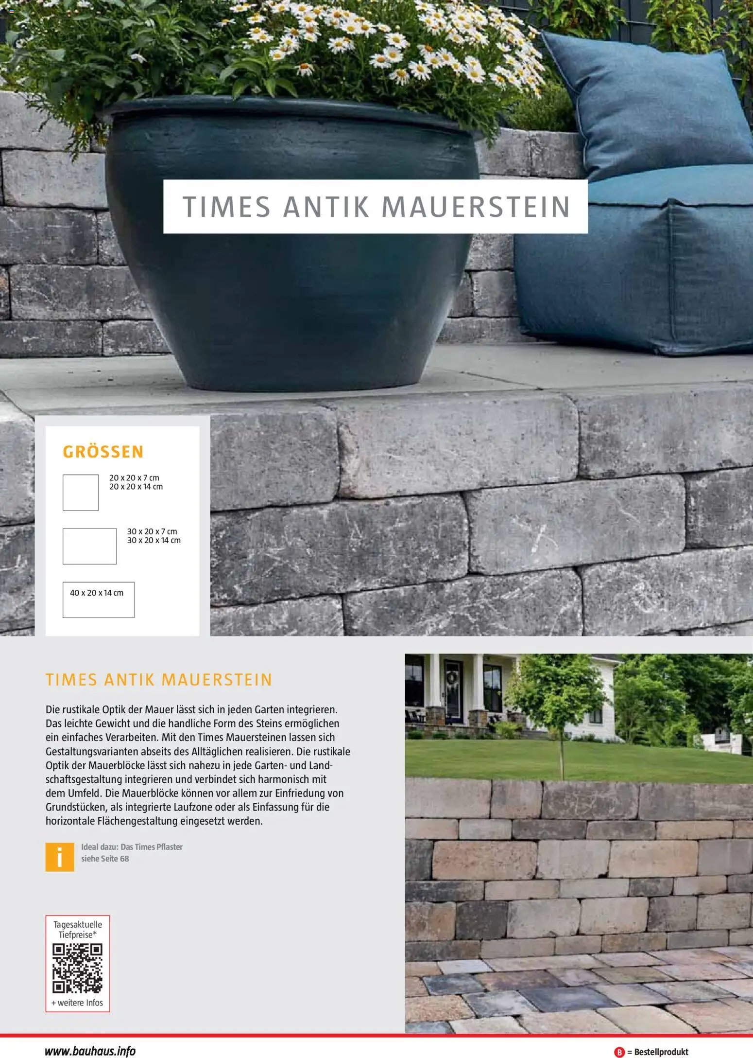 Bauhaus Gartenbaumaterialien