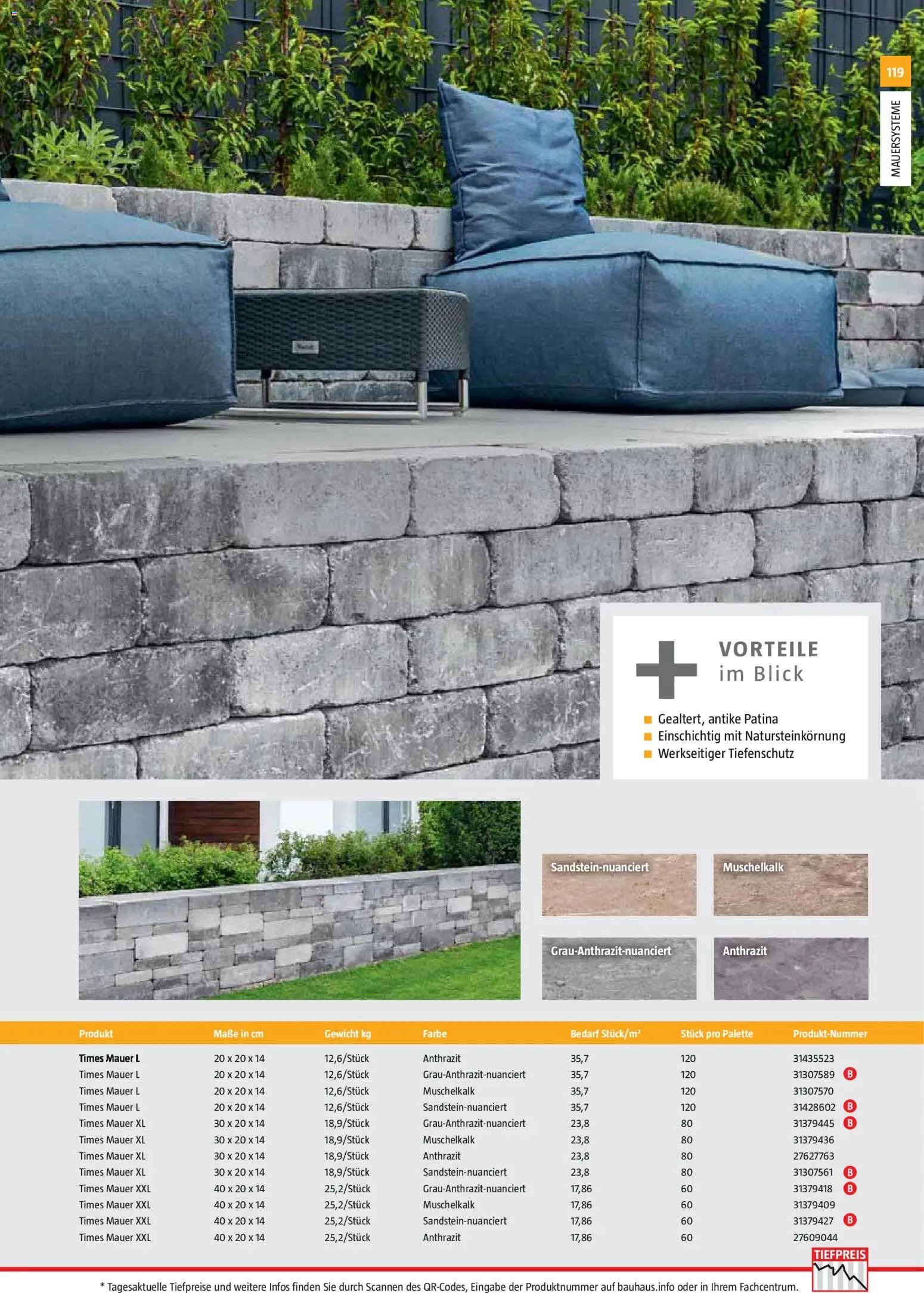 Bauhaus Gartenbaumaterialien