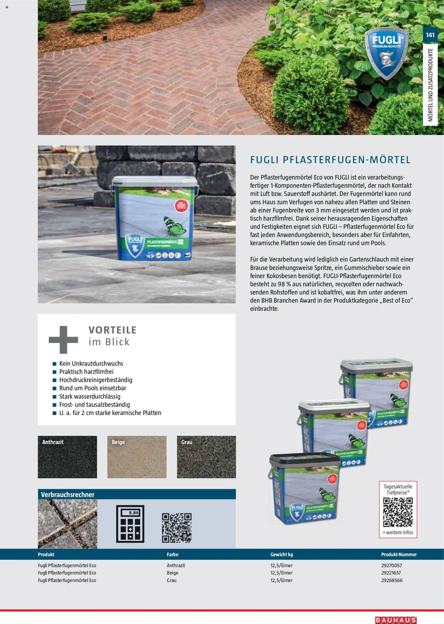 Bauhaus Gartenbaumaterialien