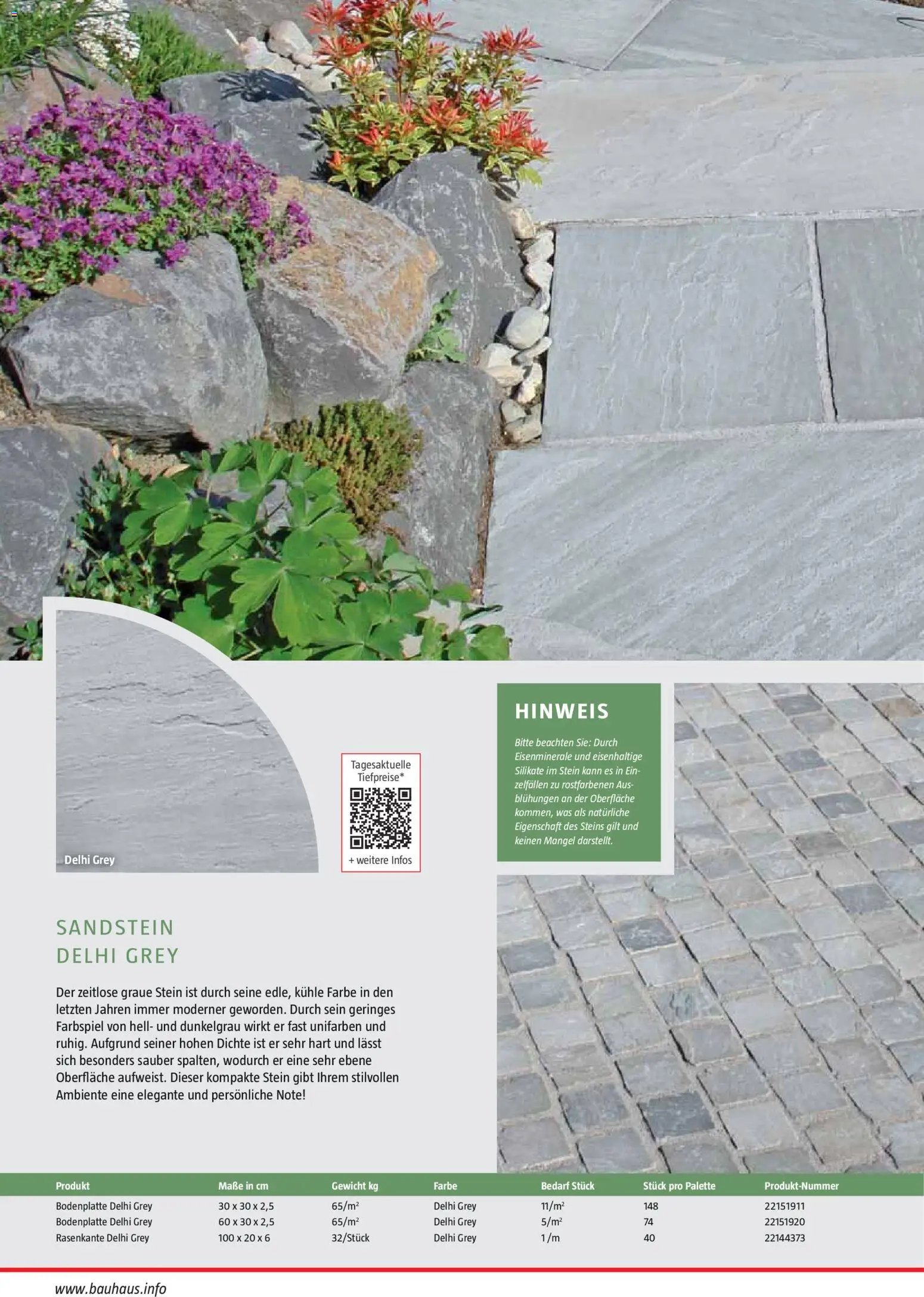 Bauhaus Gartenbaumaterialien
