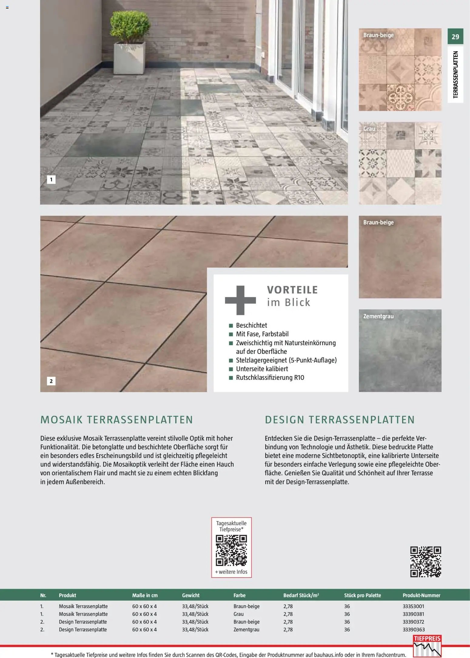 Bauhaus Gartenbaumaterialien