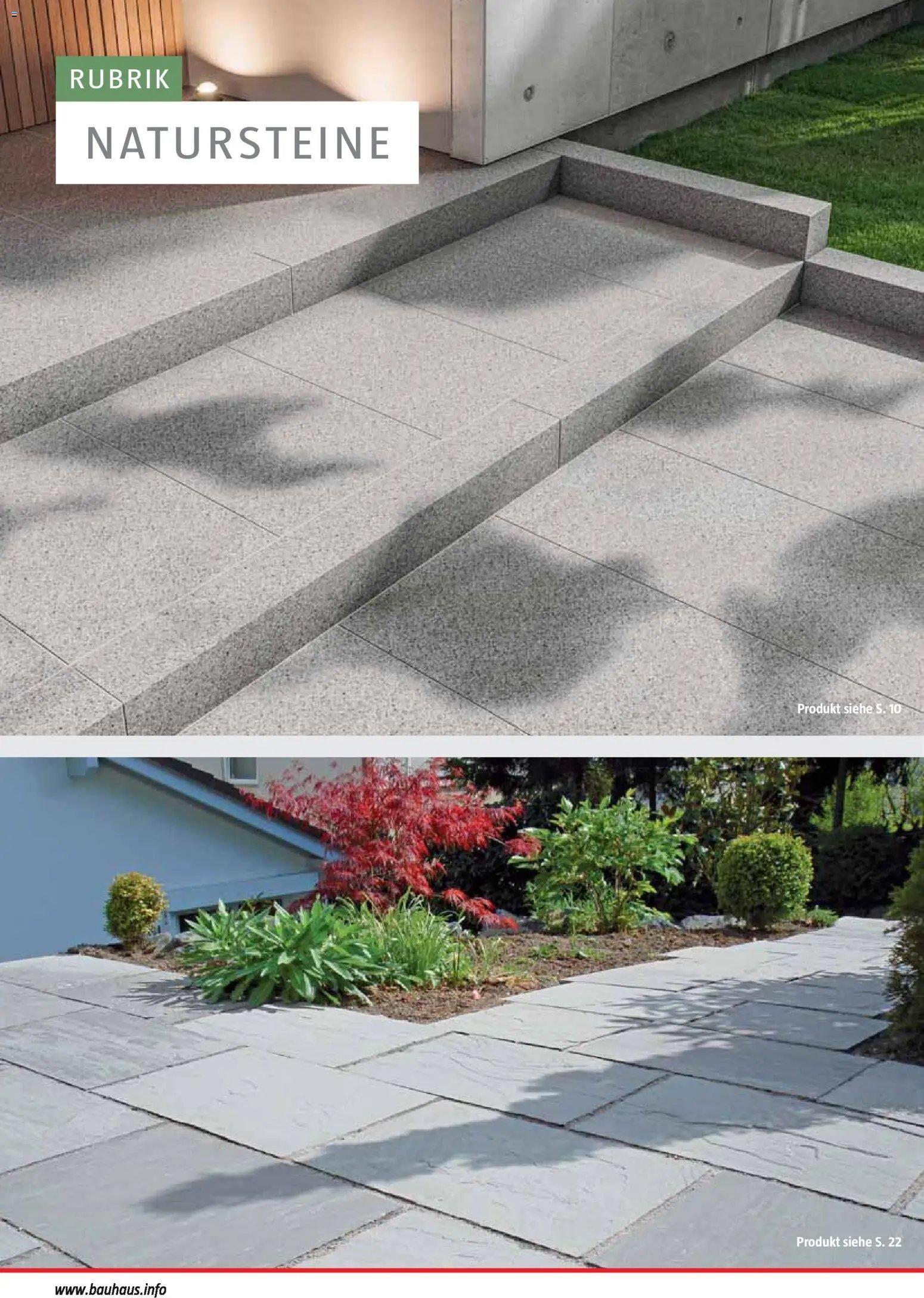 Bauhaus Gartenbaumaterialien