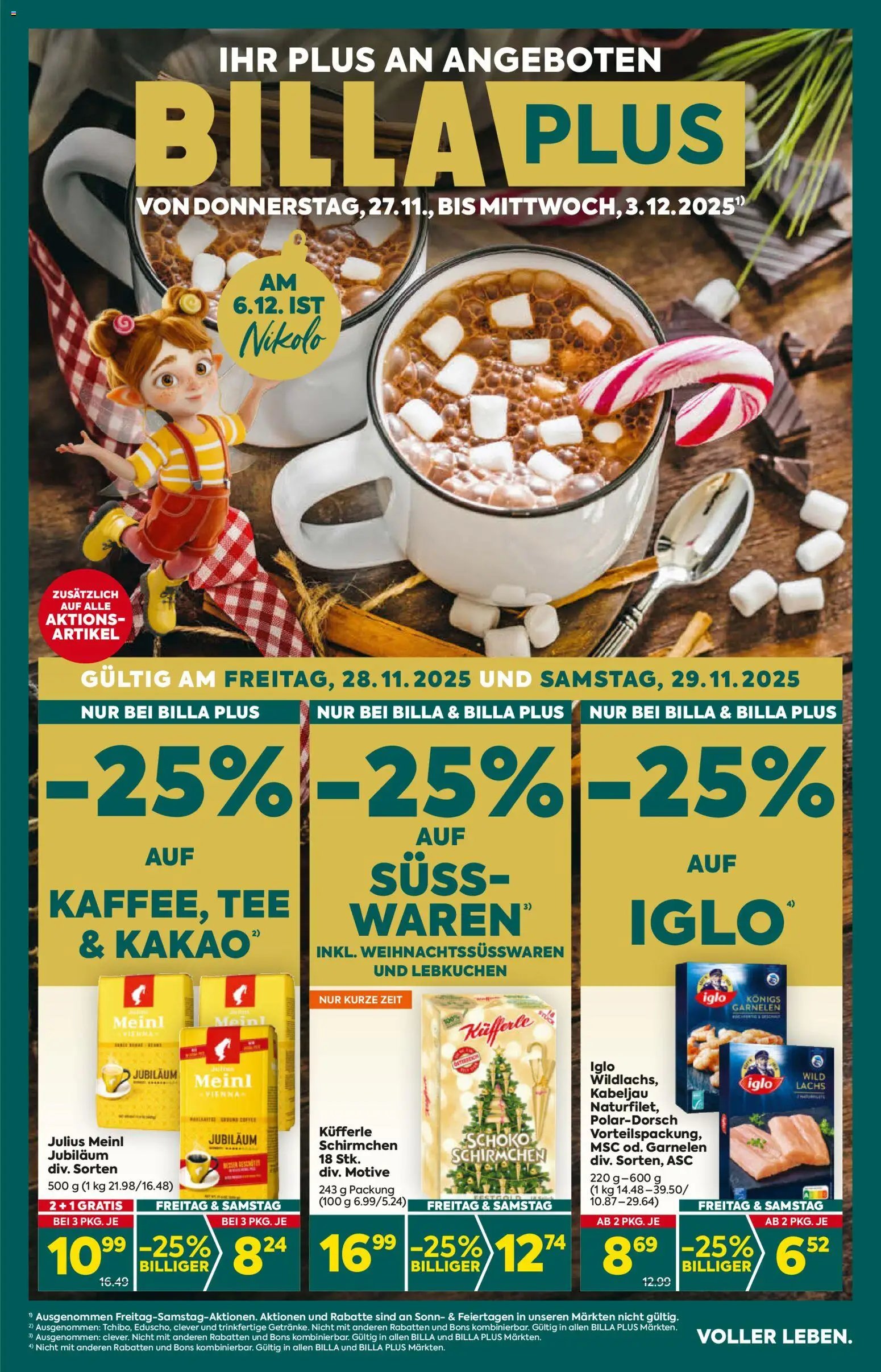 Billa Plus Flugblatt - Niederösterreich