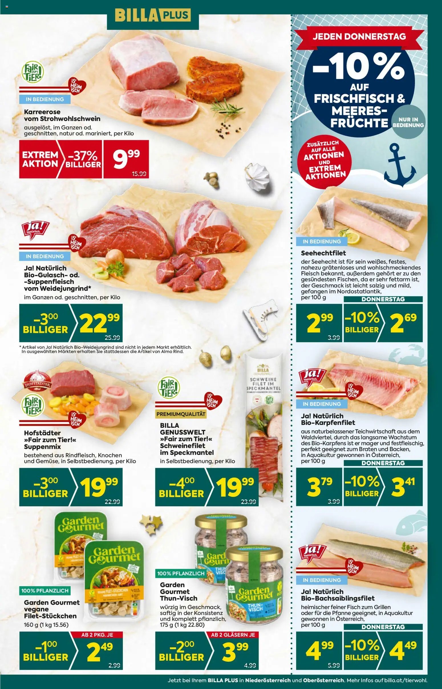 Billa Plus Flugblatt - Niederösterreich