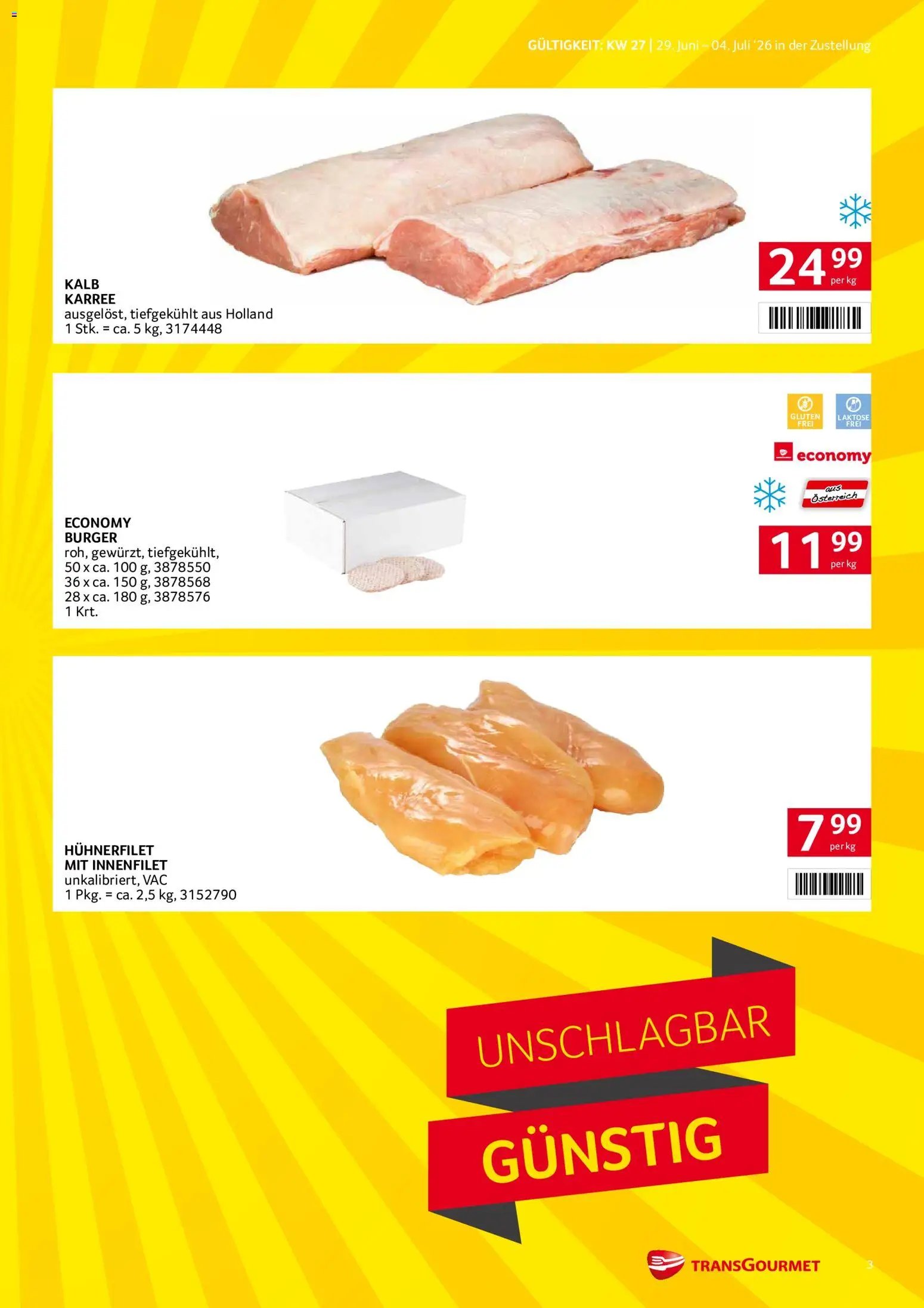 Transgourmet Zustellaktion