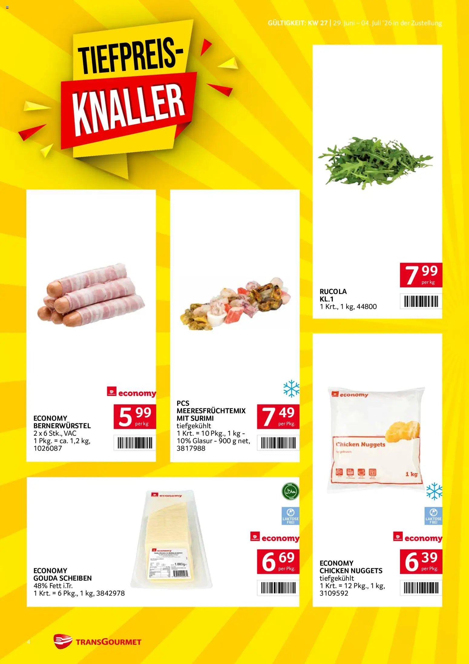 Transgourmet Zustellaktion