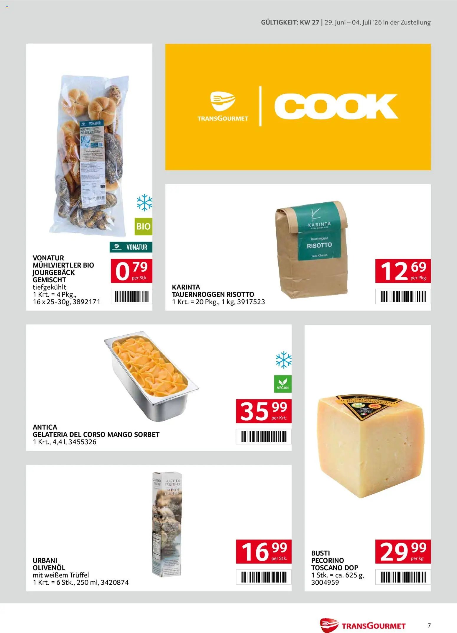 Transgourmet Zustellaktion