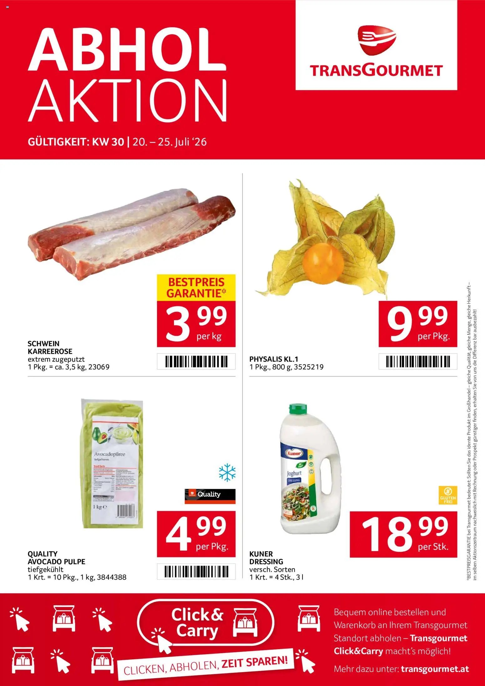 Transgourmet Flugblatt