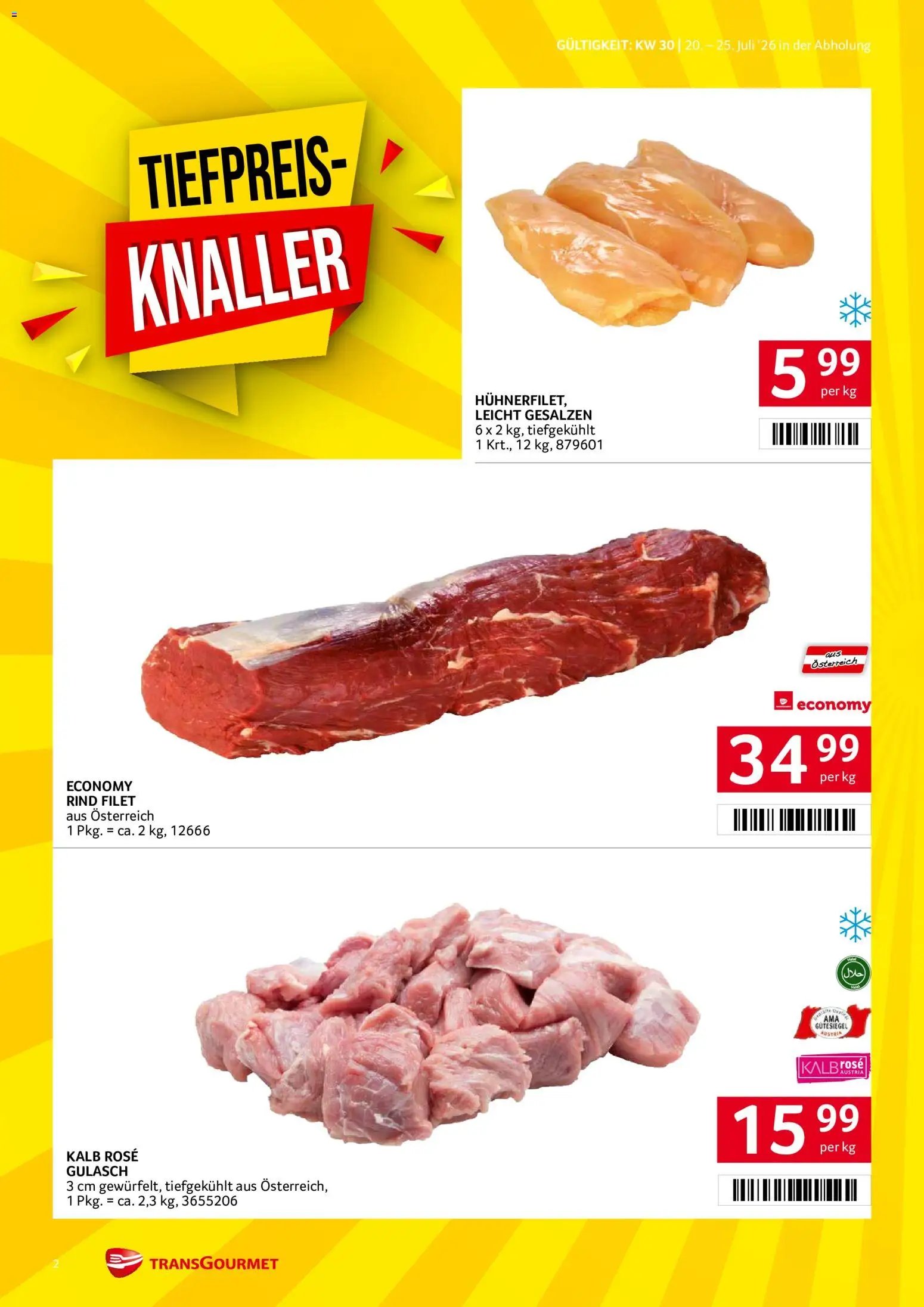 Transgourmet Flugblatt