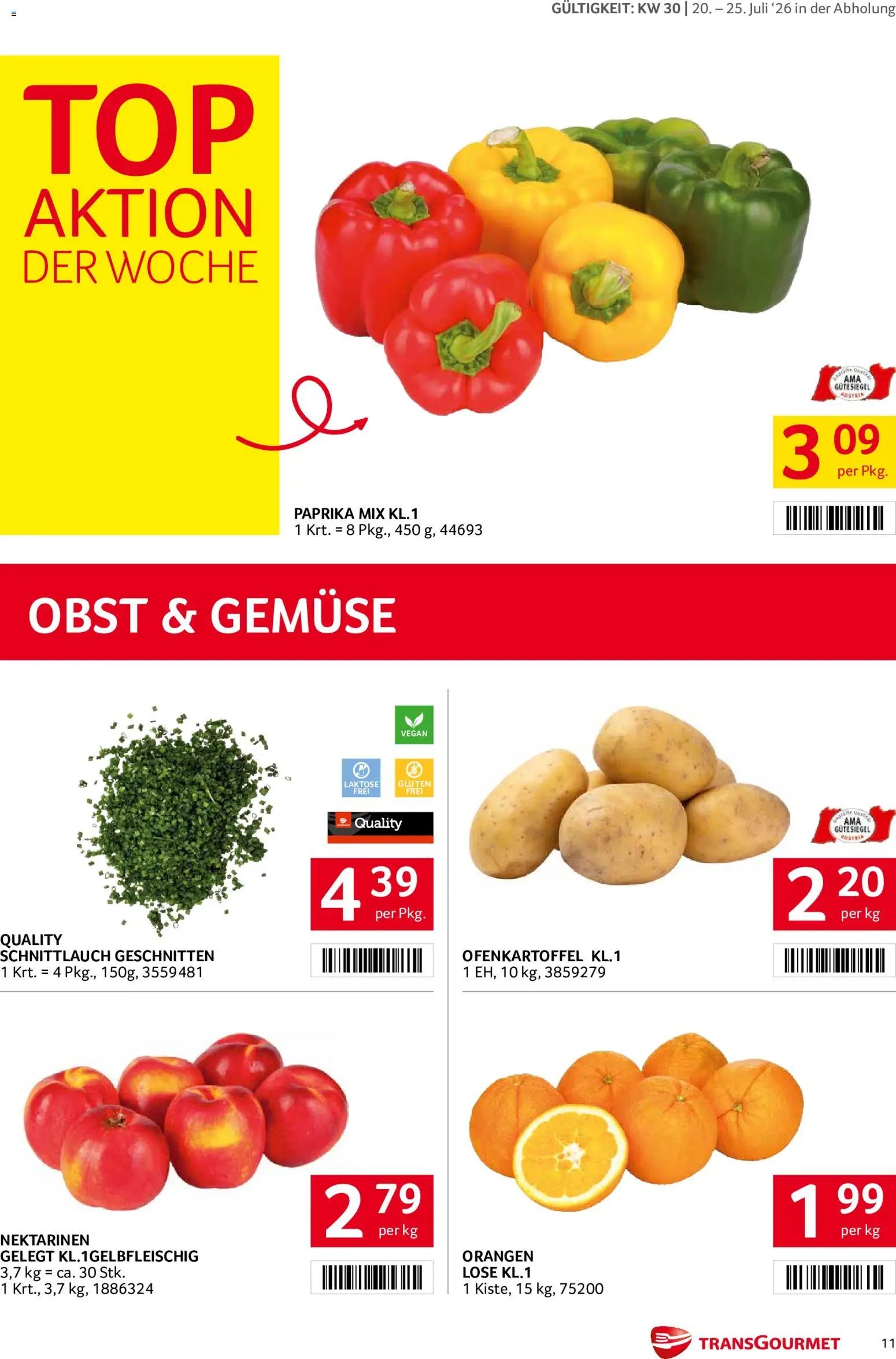 Transgourmet Flugblatt