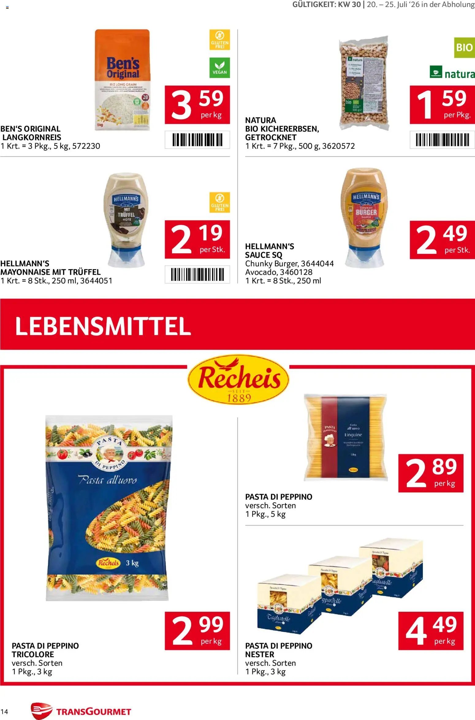 Transgourmet Flugblatt