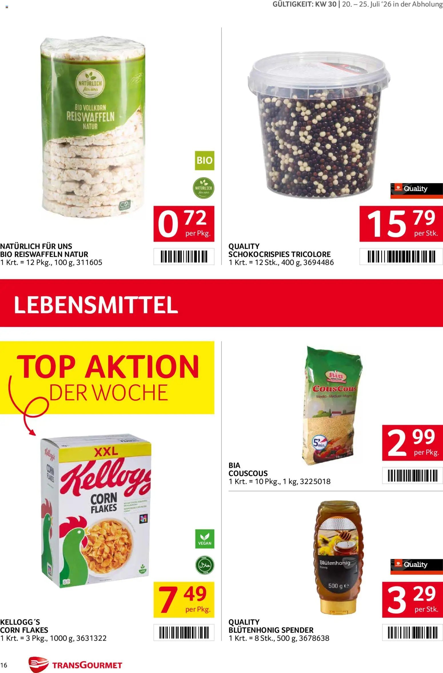 Transgourmet Flugblatt