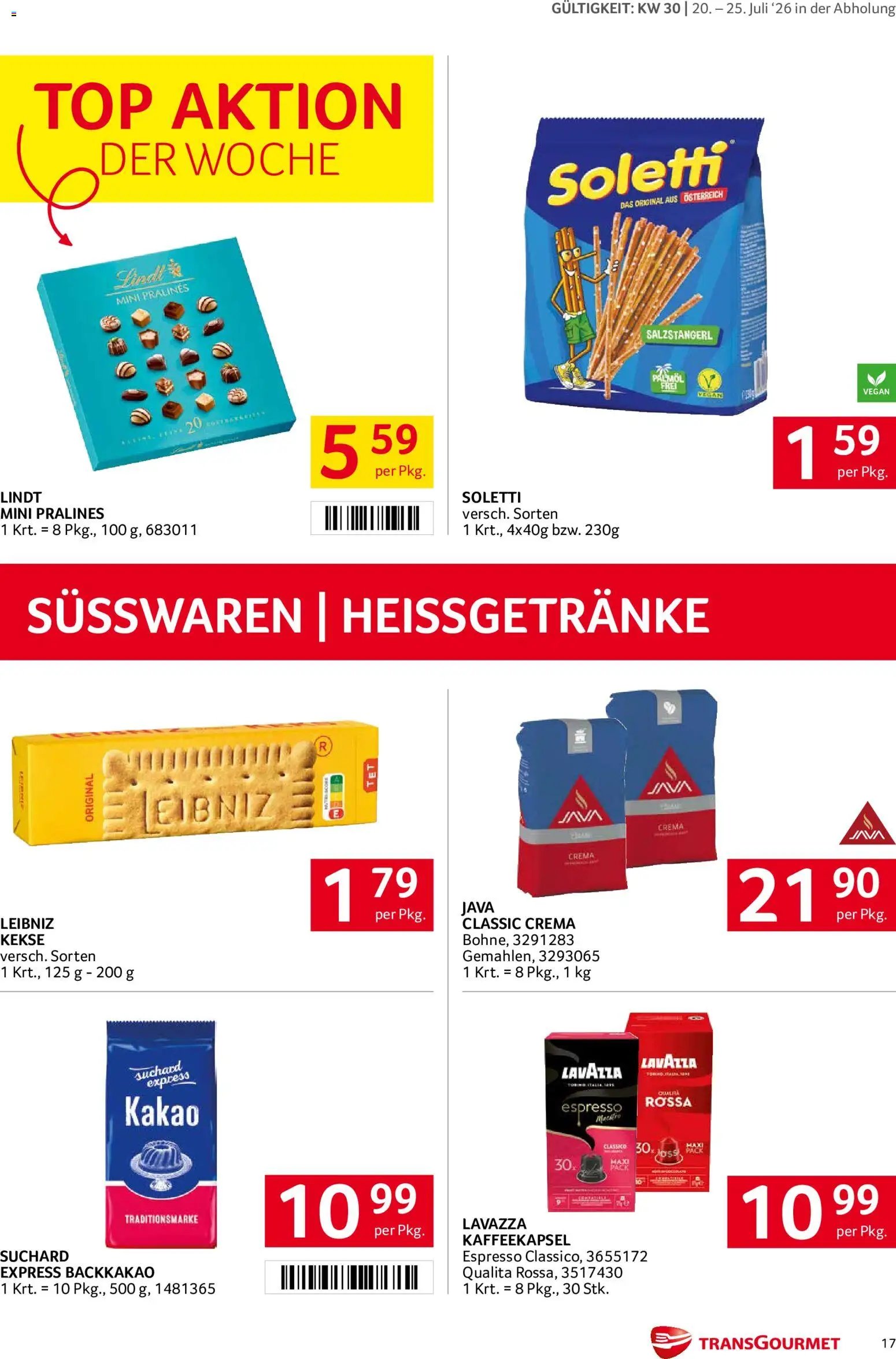 Transgourmet Flugblatt