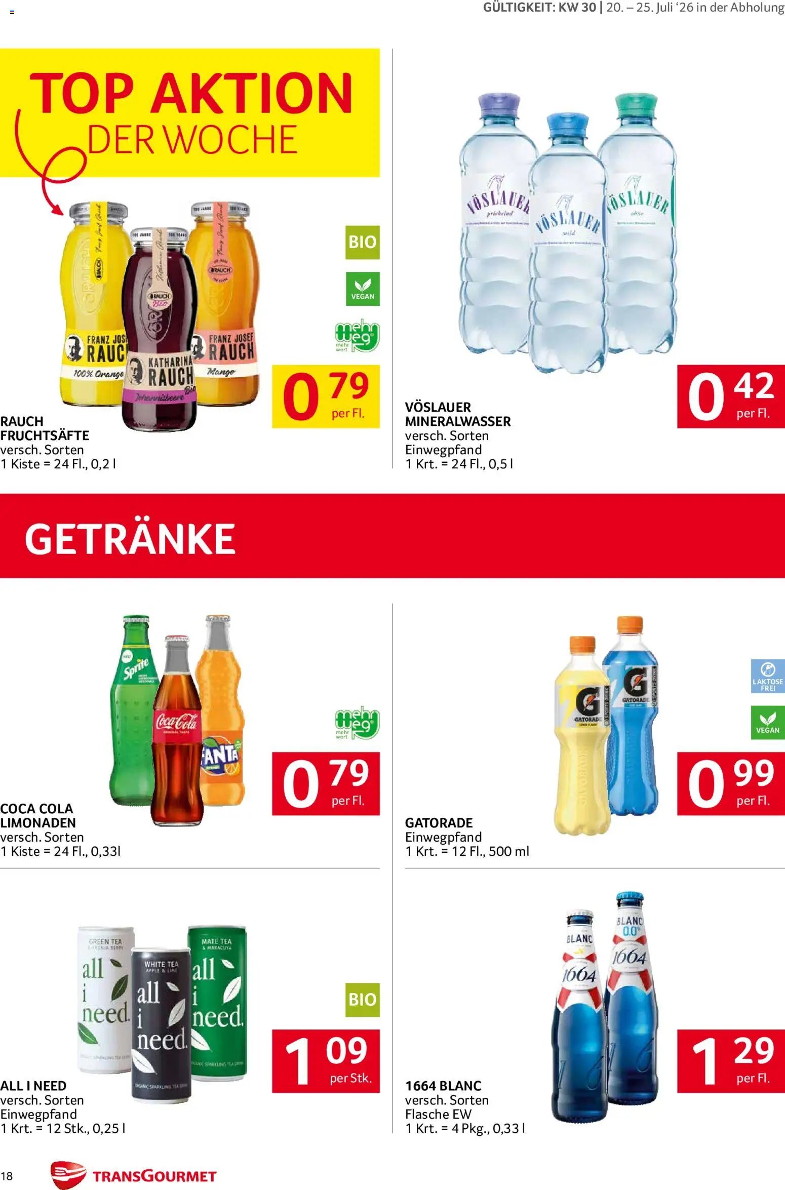 Transgourmet Flugblatt