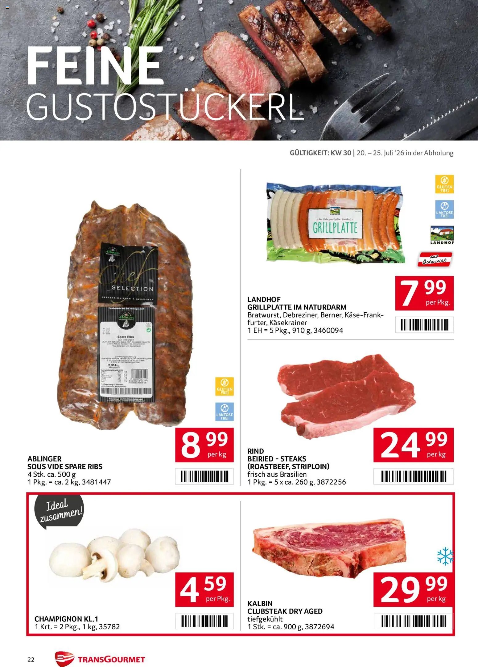 Transgourmet Flugblatt