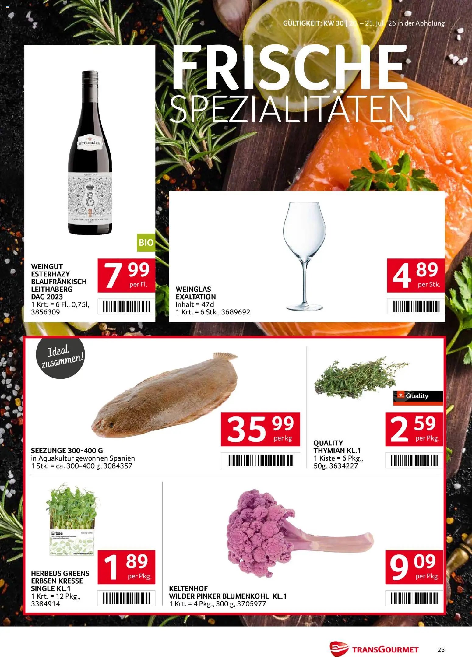 Transgourmet Flugblatt
