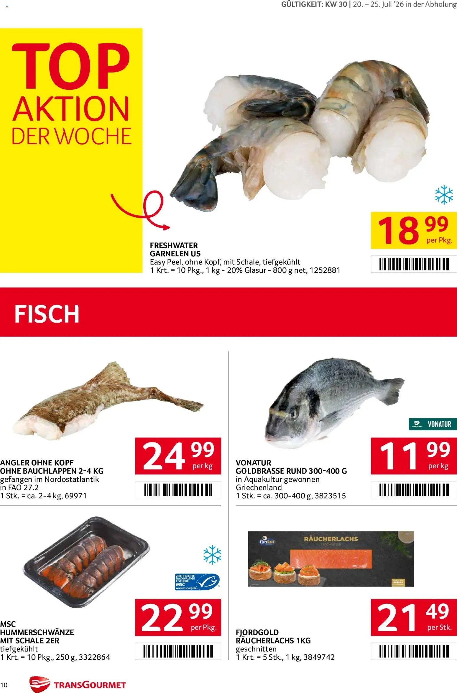 Transgourmet Flugblatt