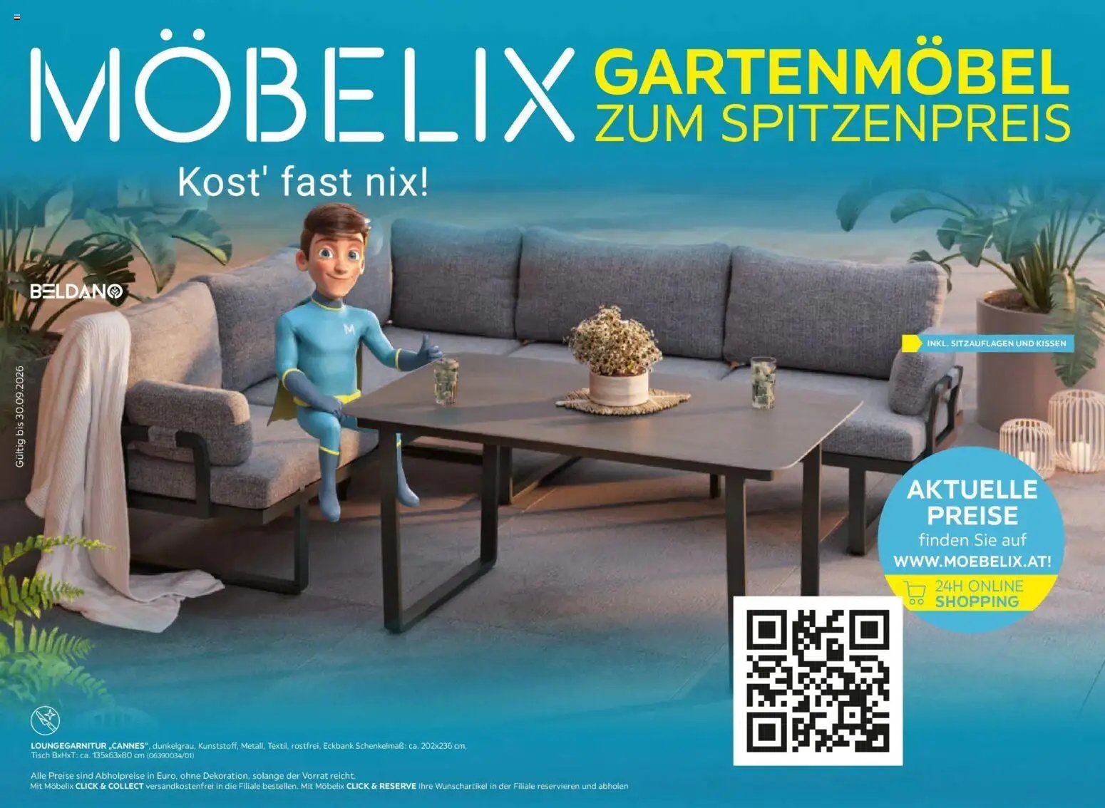 Möbelix Gartenmöbel Mistelbach, Zams, Zell Am See
