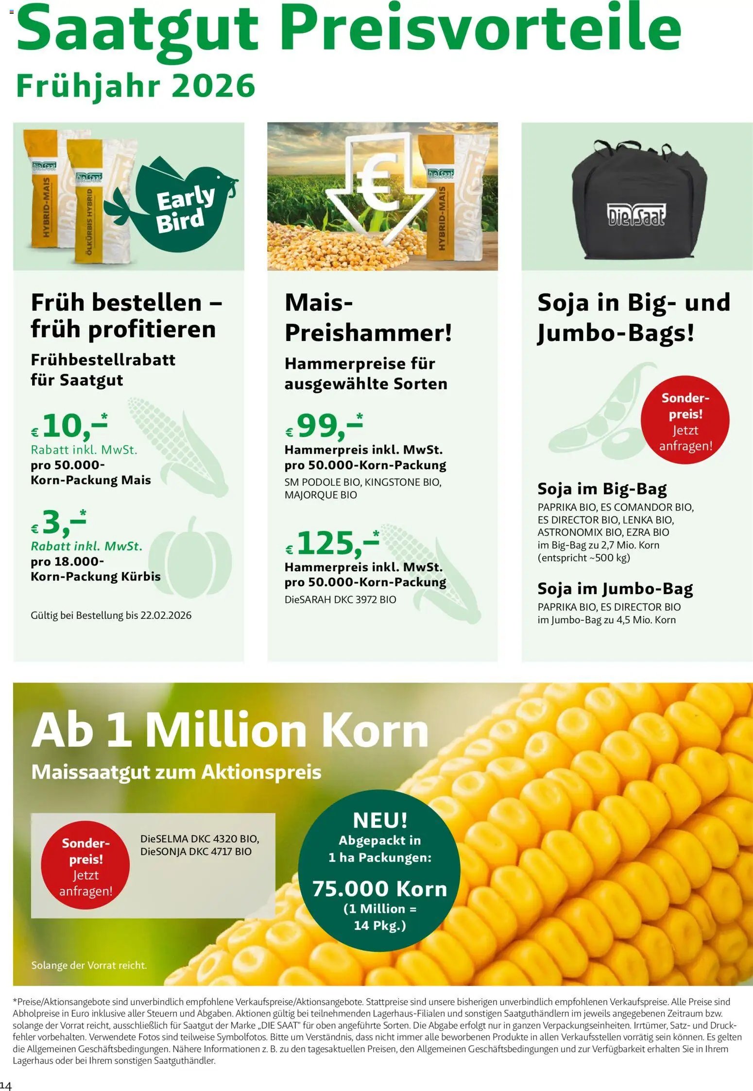 Lagerhaus - Frühjahr 2026
