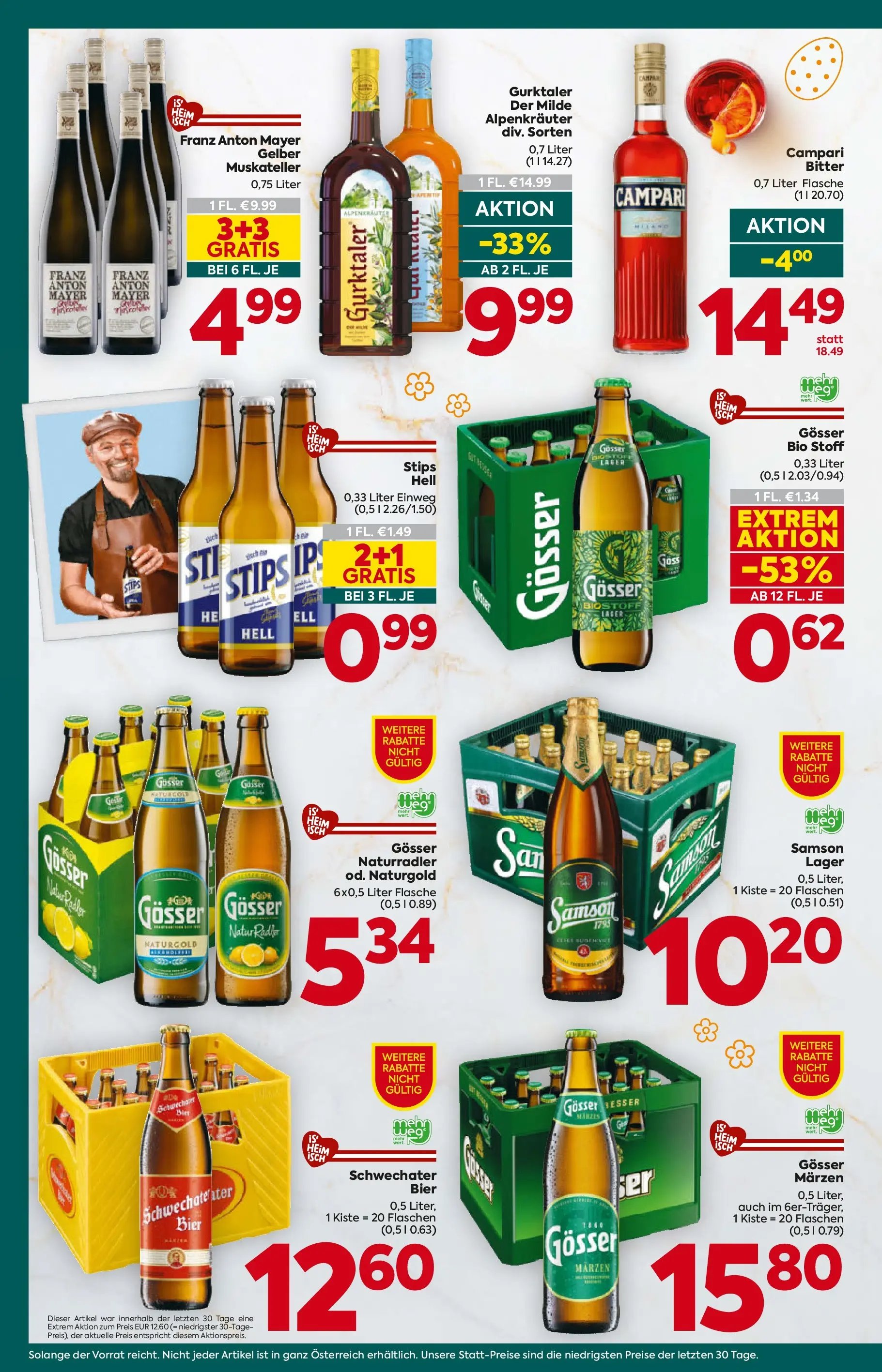 Billa Plus Flugblatt - Tirol