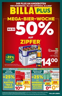 Billa Plus Flugblatt - Tirol