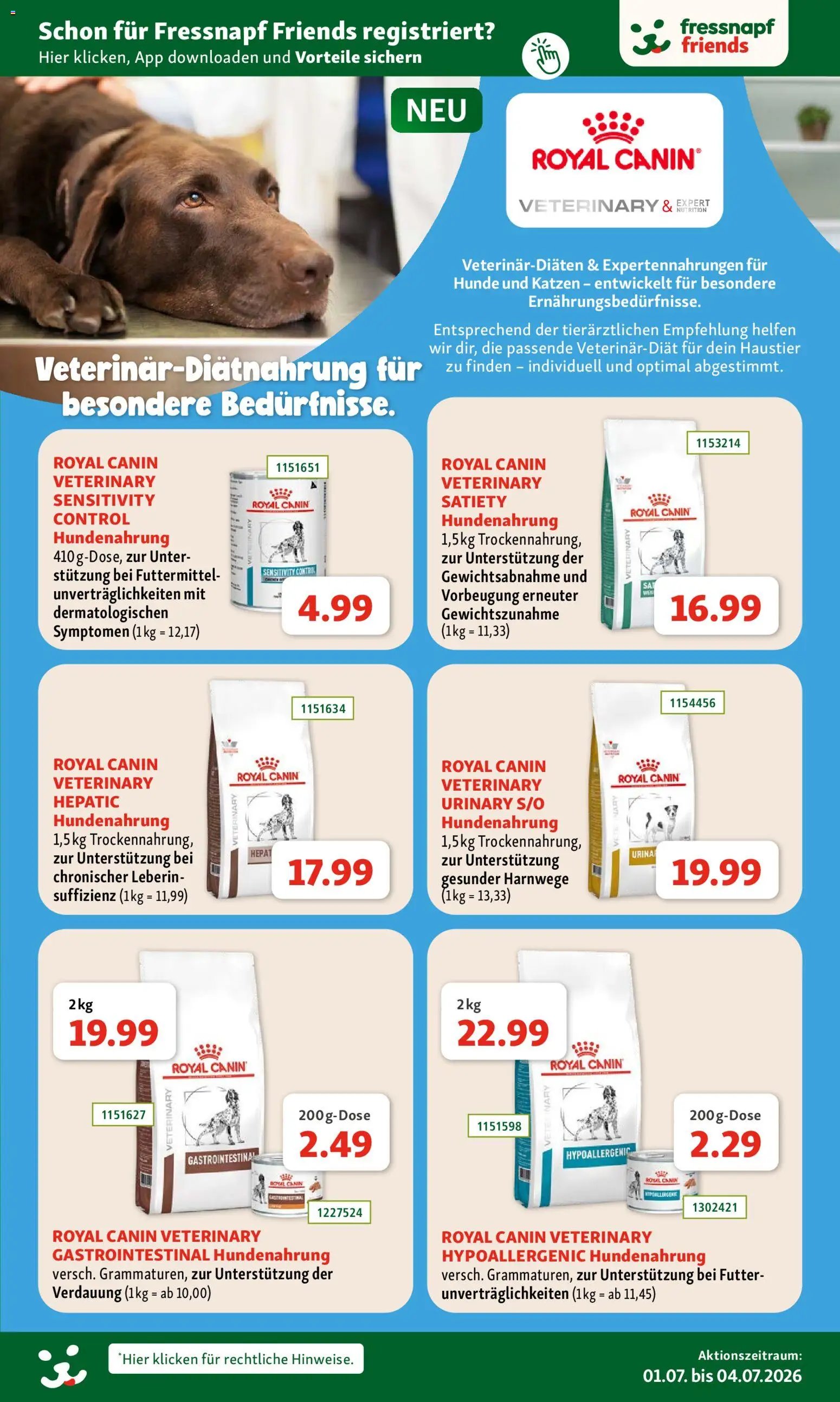 Fressnapf Flugblatt